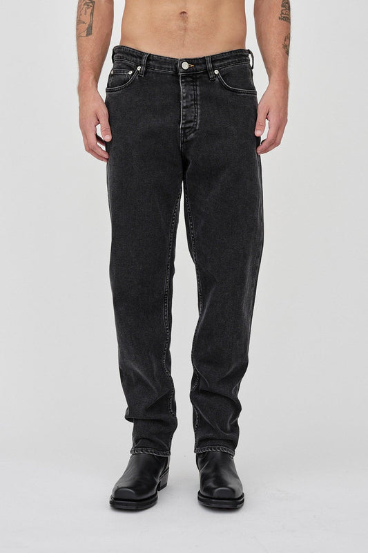 Won Hundred Men Archer 5-Pockets Clean Dark Grey
