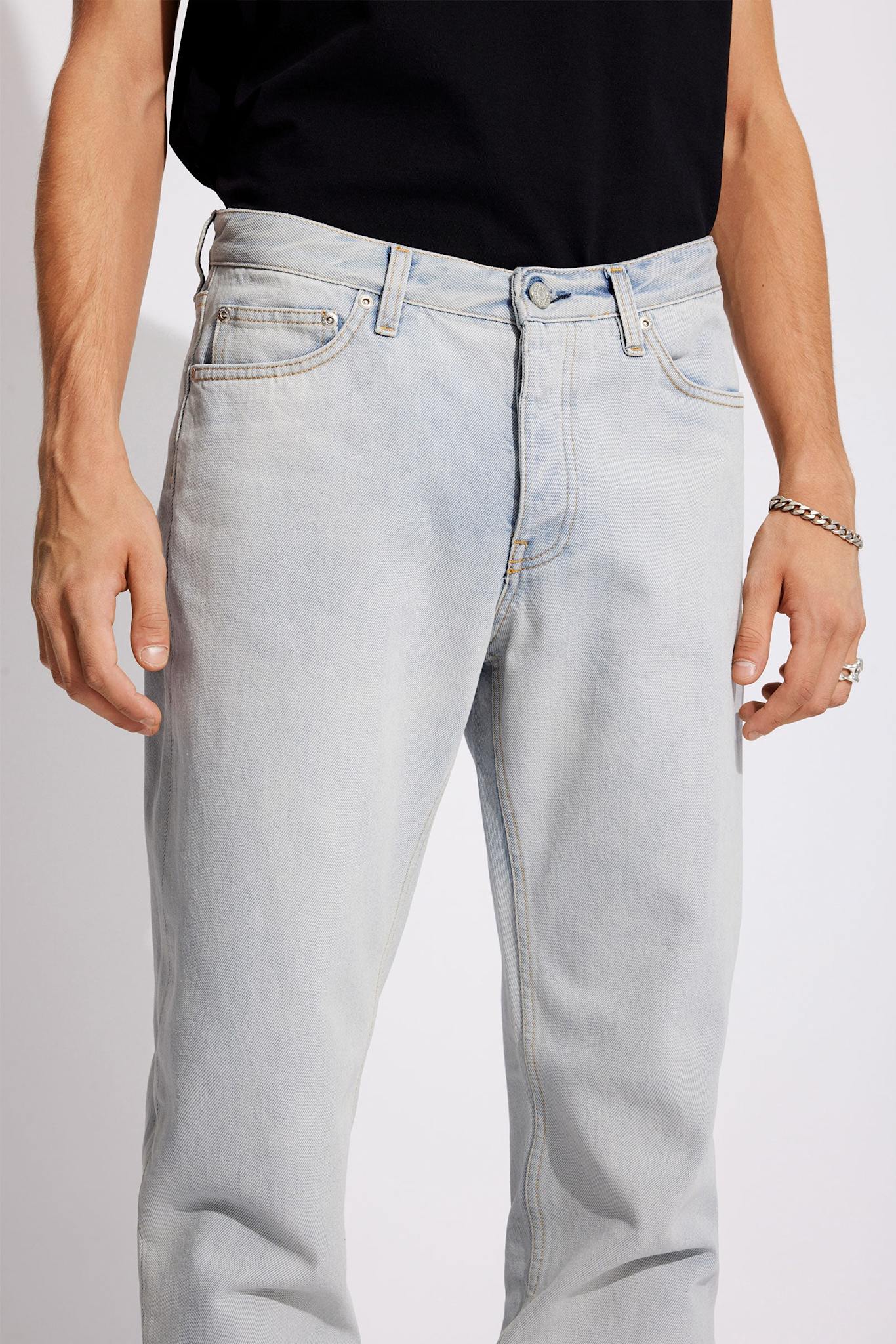 Won Hundred Men Archer Rusty Cream Blue 5-Pockets Rusty Cream Blue