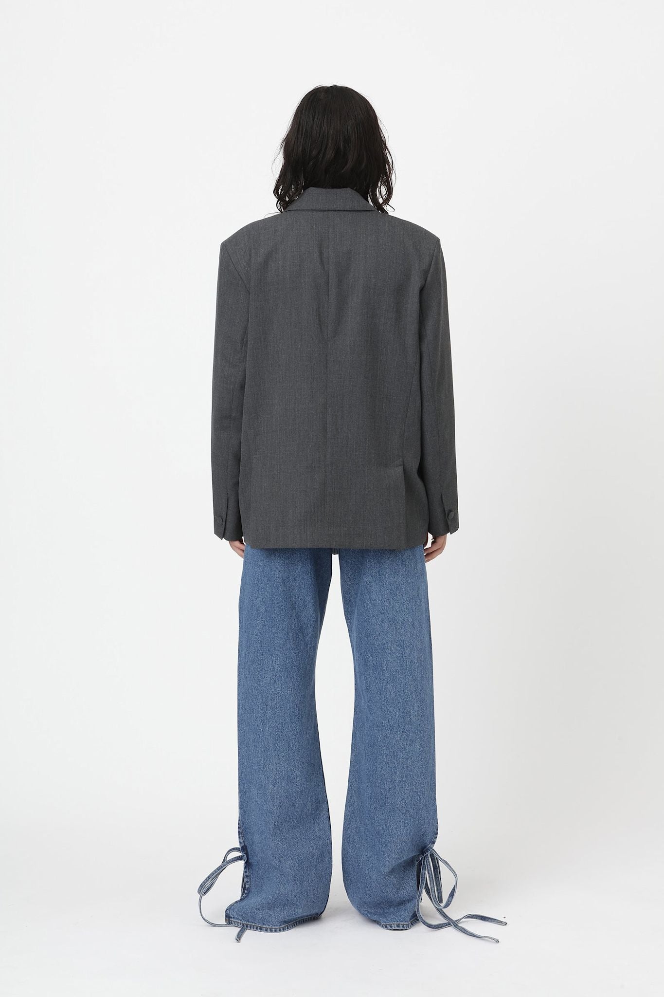 Won Hundred Women Ariel Blazer Anthracite Melange