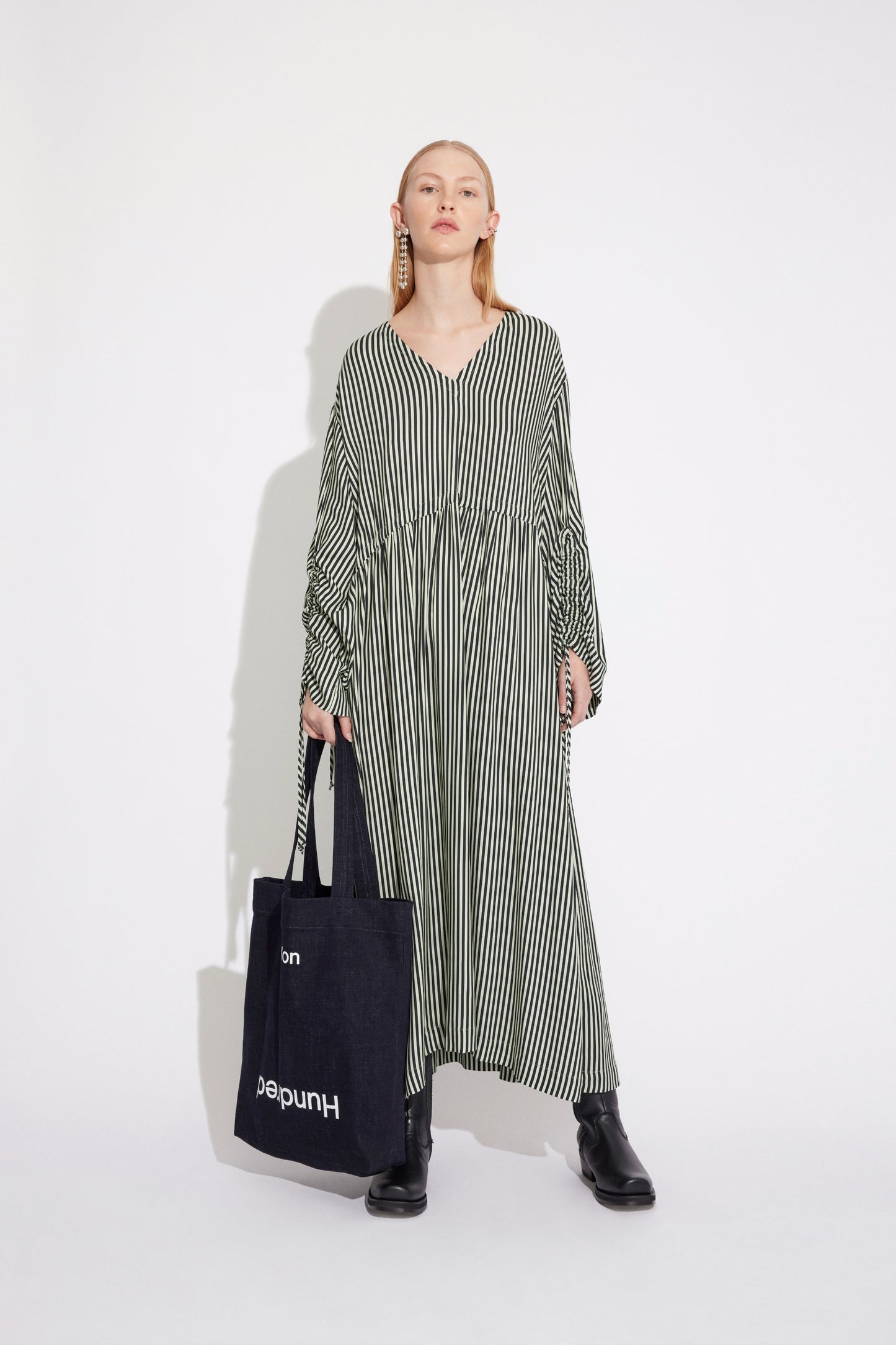 Won Hundred Women Aurelia Dress Dress Bok Choy Stripe