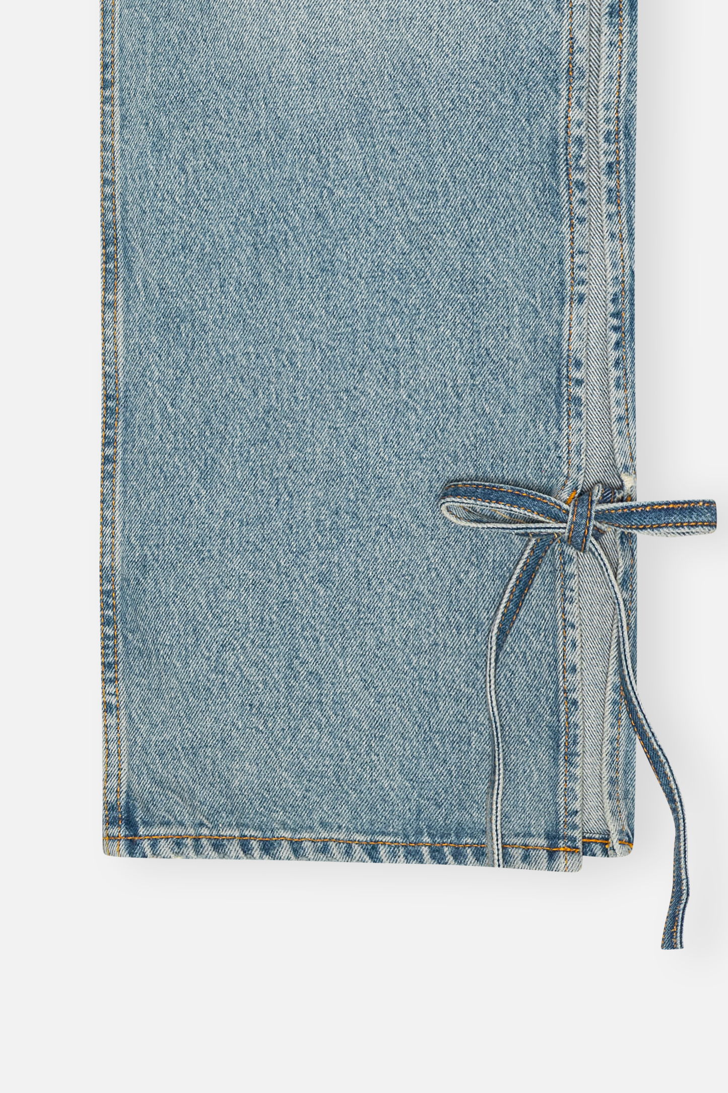 Won Hundred Women Baggy String Jeans Wash 18