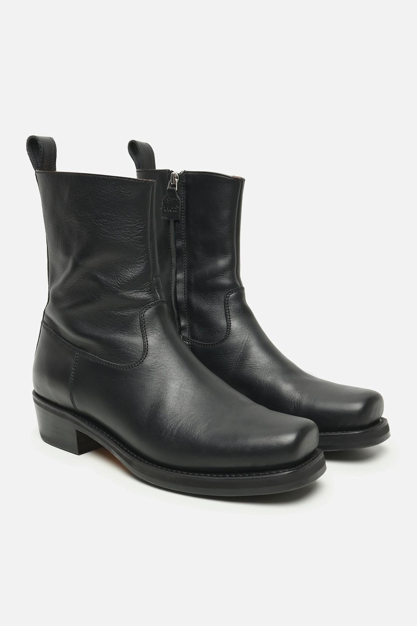 Won Hundred Unisex Barcelona Black Shoes Black