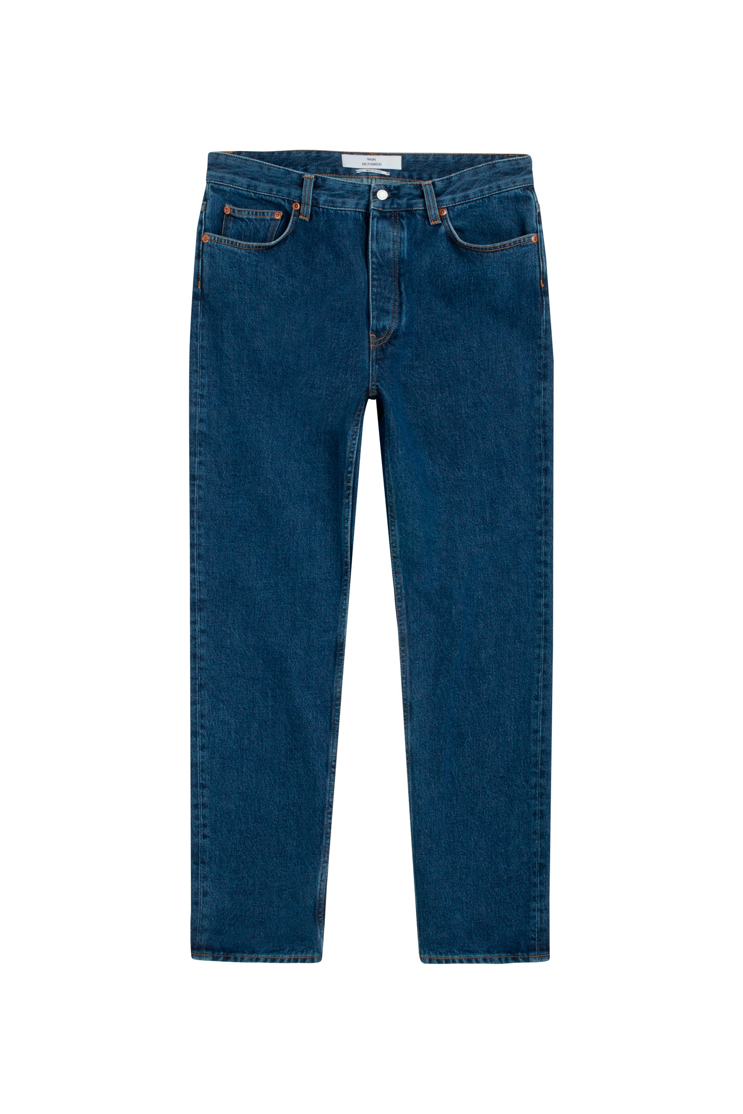 Won Hundred Men Ben 5-Pockets Stone Blue