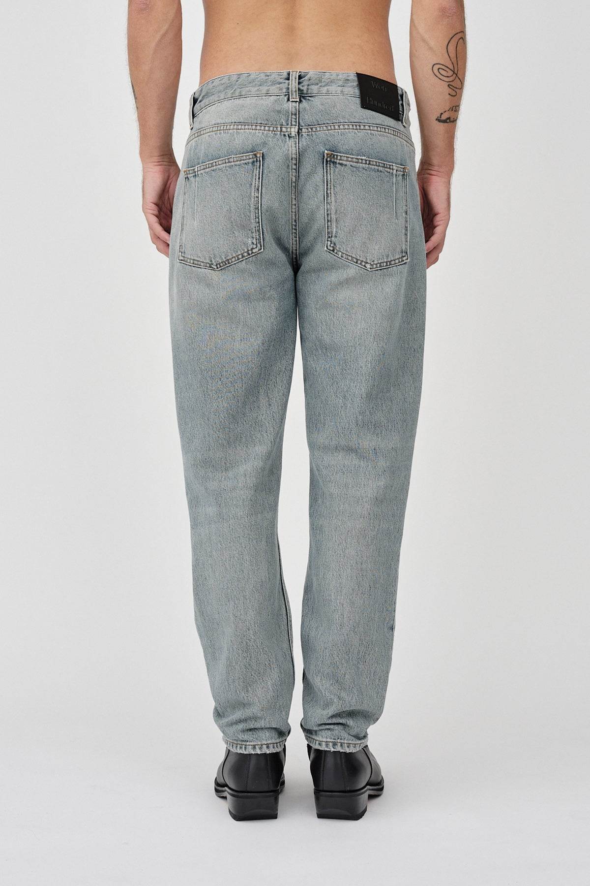 Won Hundred Men Ben 5-Pockets Dirt Blue