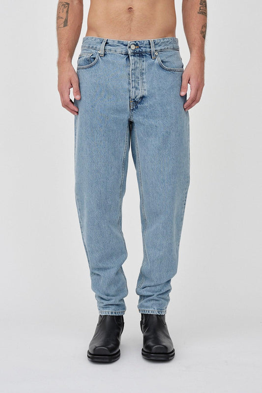 Won Hundred Men Ben 5-Pockets Distressed Blue-