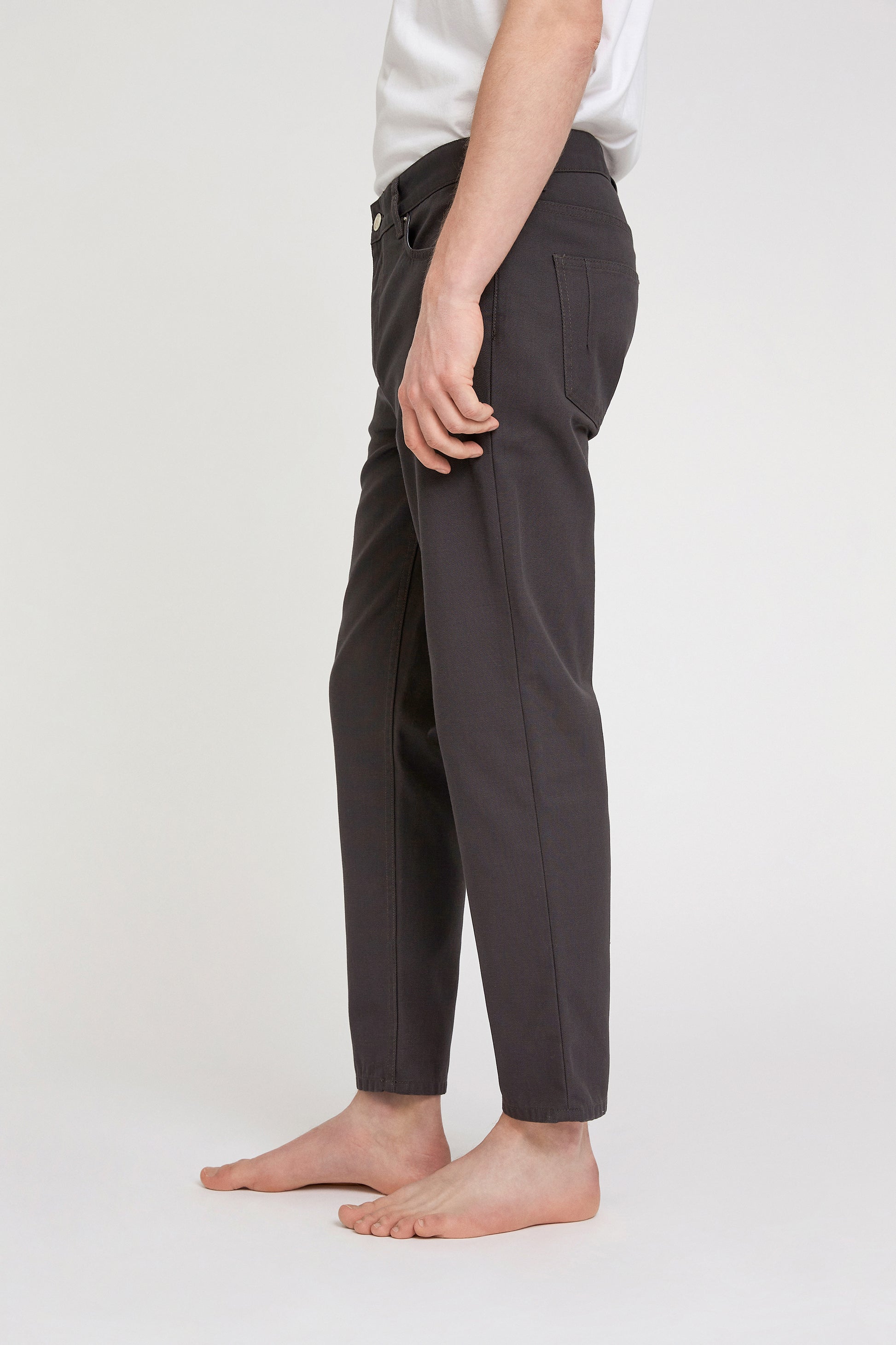 Won Hundred Men Ben Trousers Charcoal