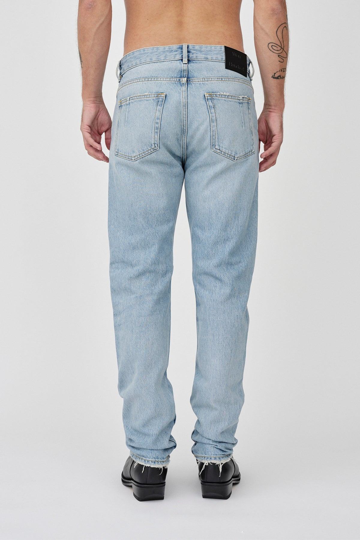 Won Hundred Men Ben Ripped Wash 4 5-Pockets Ripped Wash 4