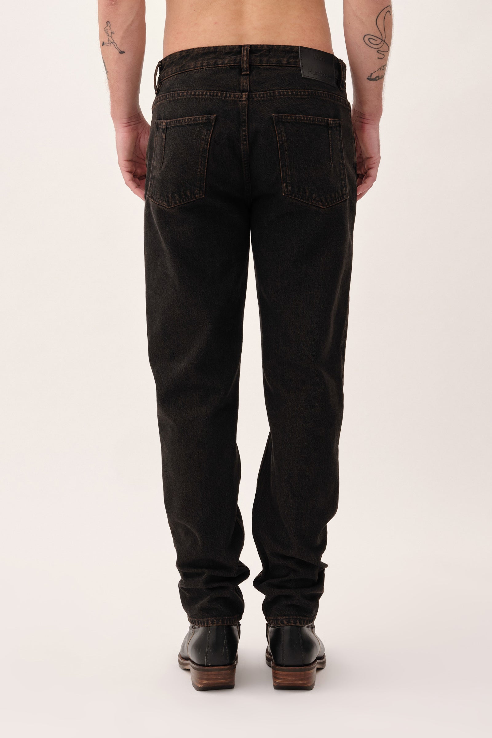 Won Hundred Men Ben Russet Brown 5-Pockets Russet Brown