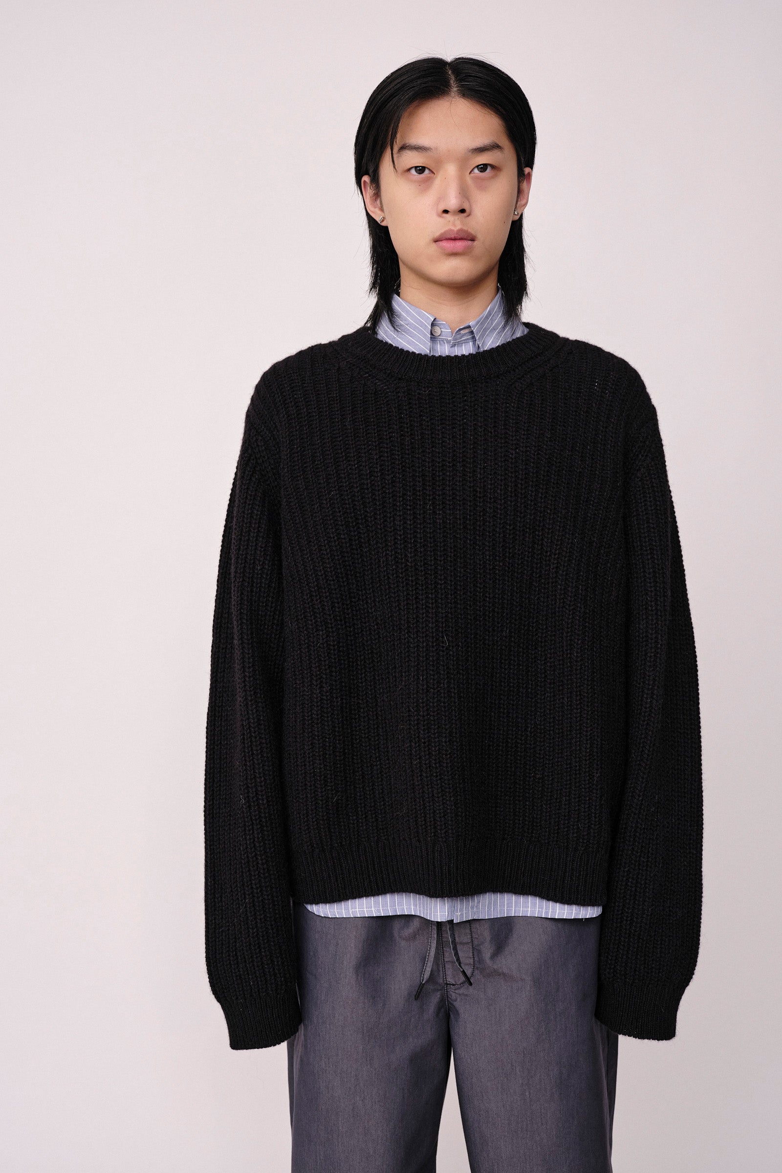 Won Hundred Men Bently Knitwear Black