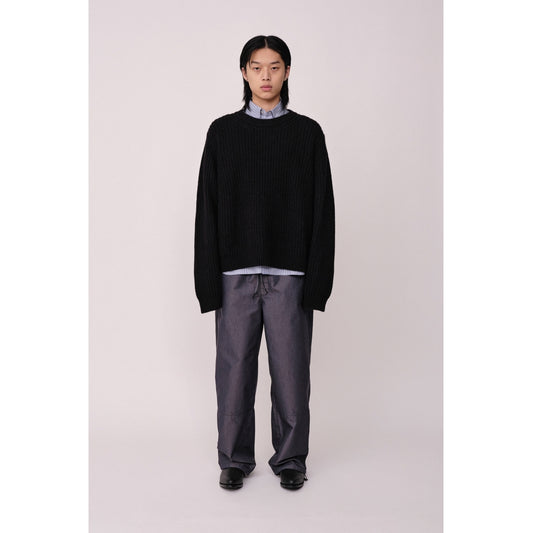 Won Hundred Men Bently Knitwear Black