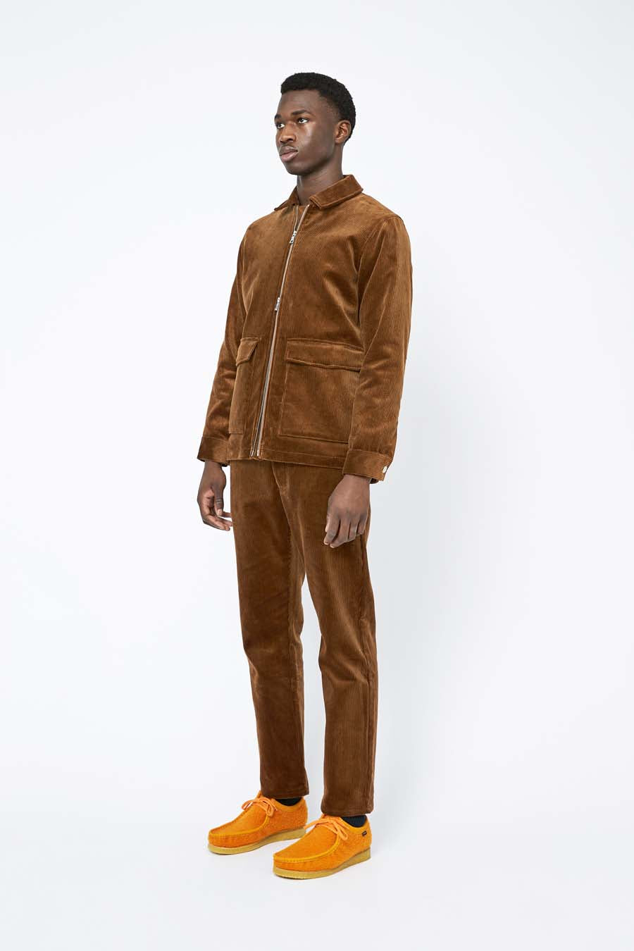 Won Hundred Men Bertil Corduroy Jacket Toffee