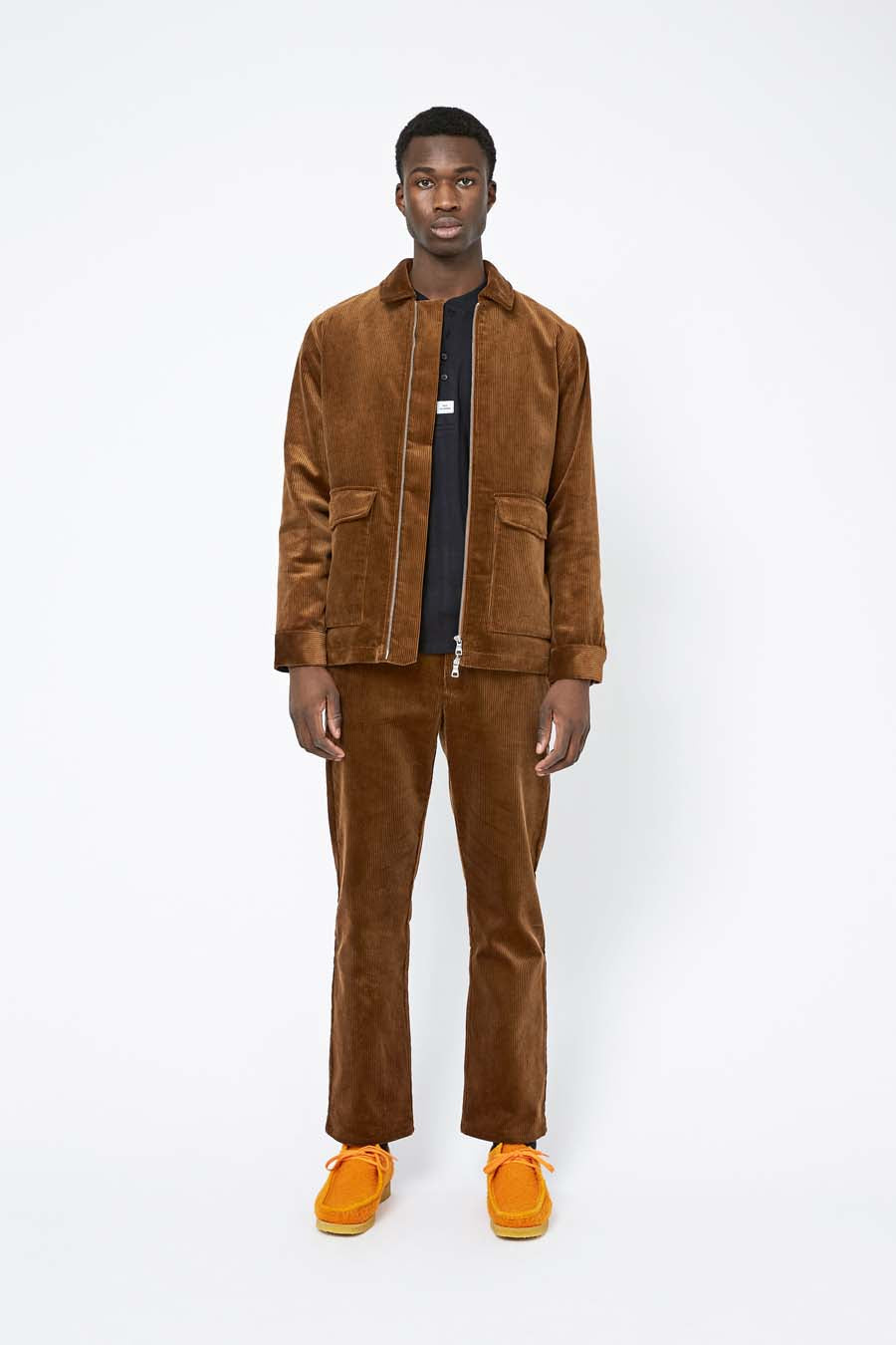 Won Hundred Men Bertil Corduroy Jacket Toffee