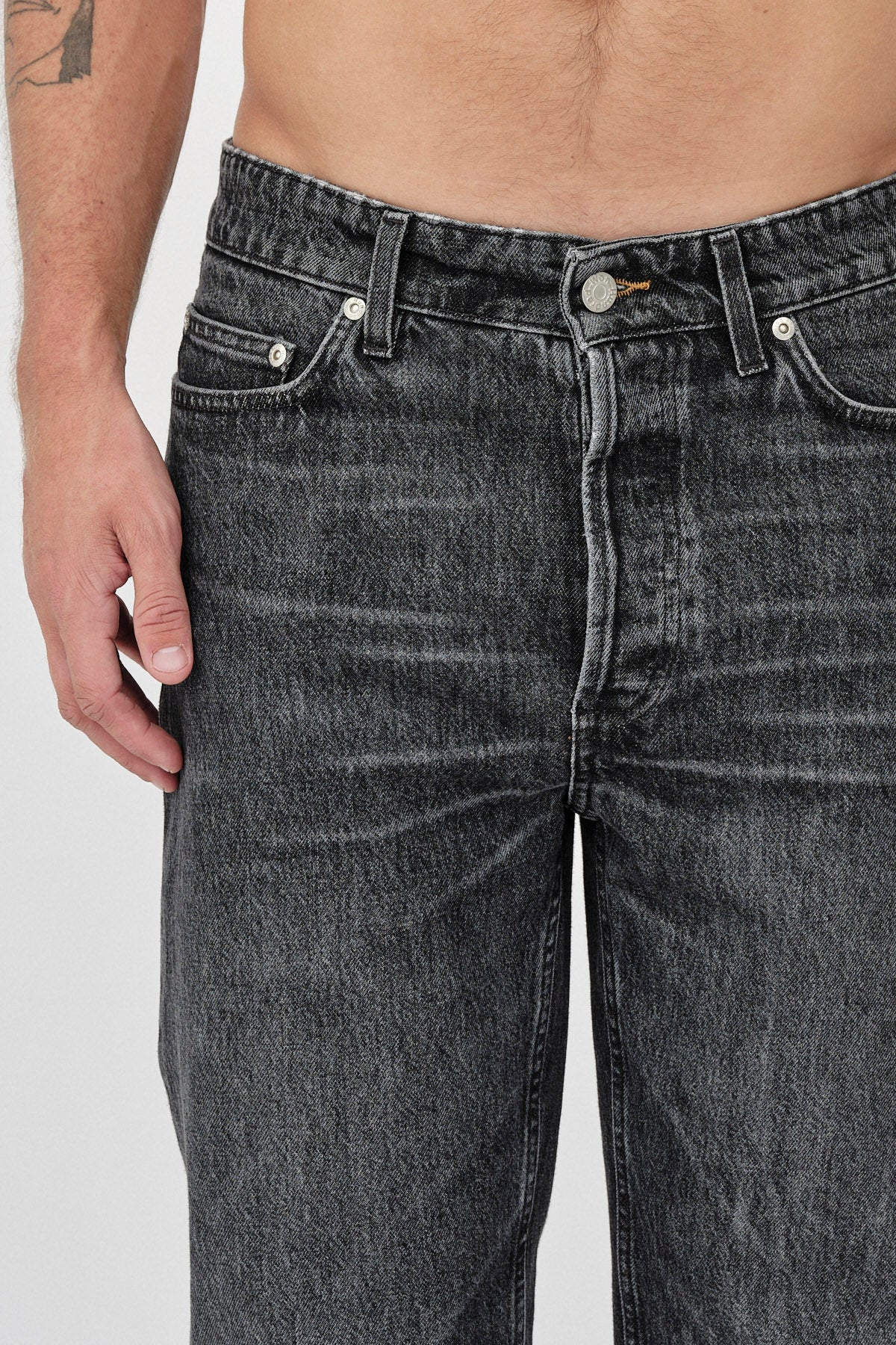 Won Hundred Men Bill 5-Pockets Black Vintage