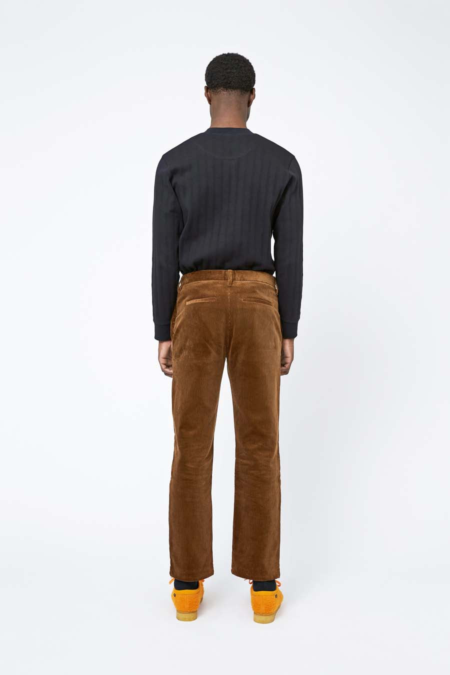 Won Hundred Men Bill Corduroy Trousers Toffee