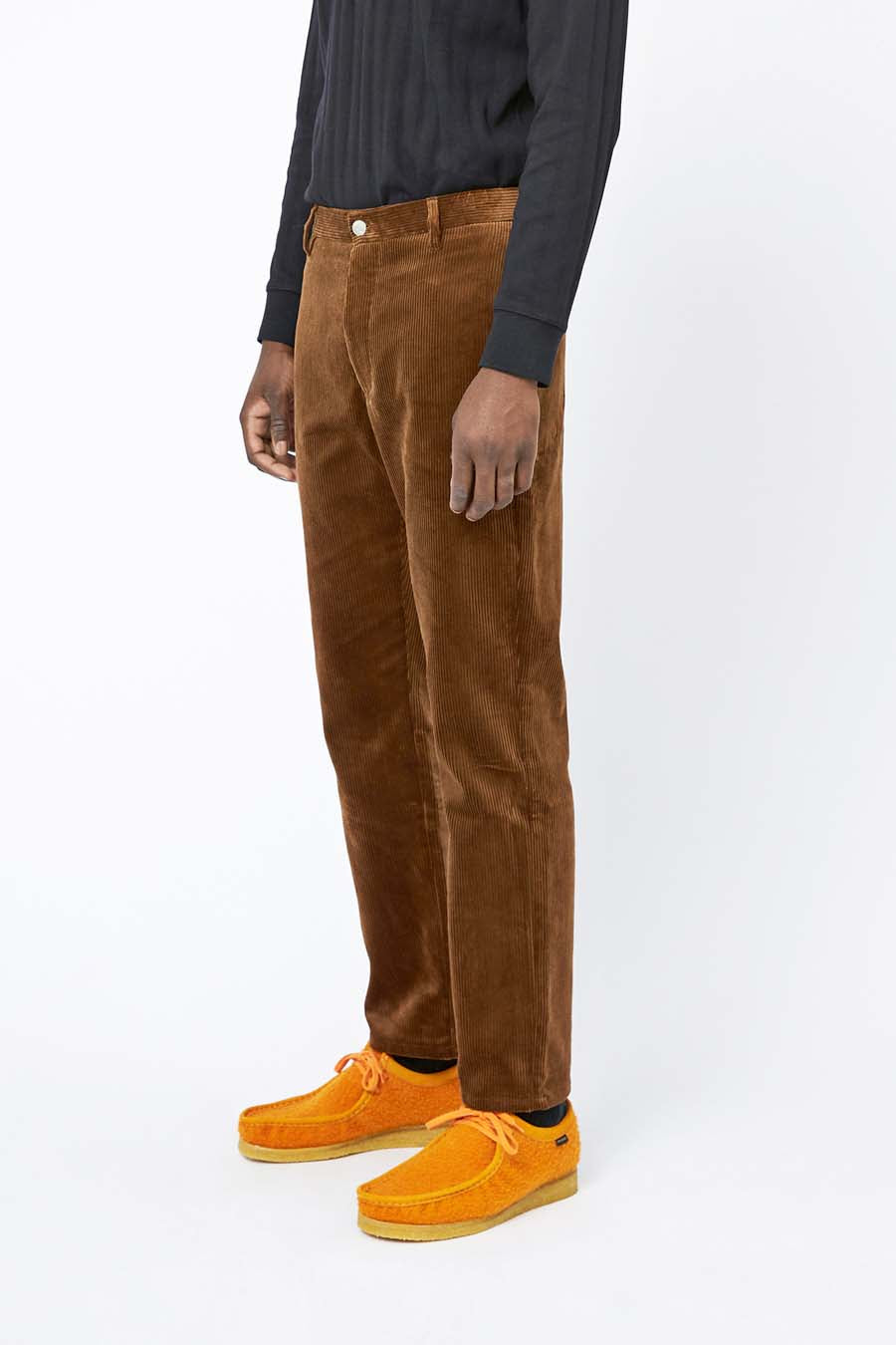 Won Hundred Men Bill Corduroy Trousers Toffee