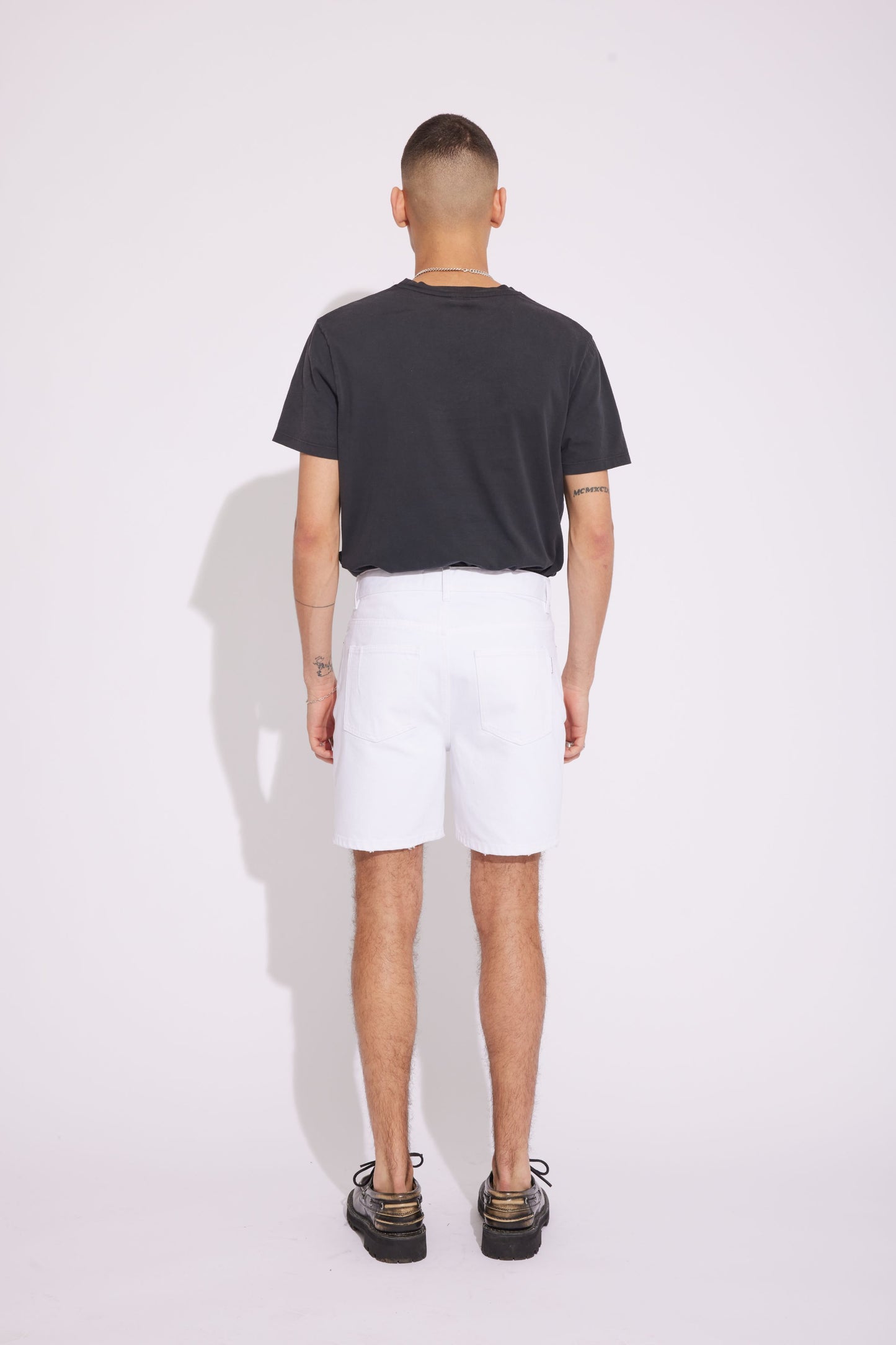 Won Hundred Men Bill Shorts Shorts Tinted White