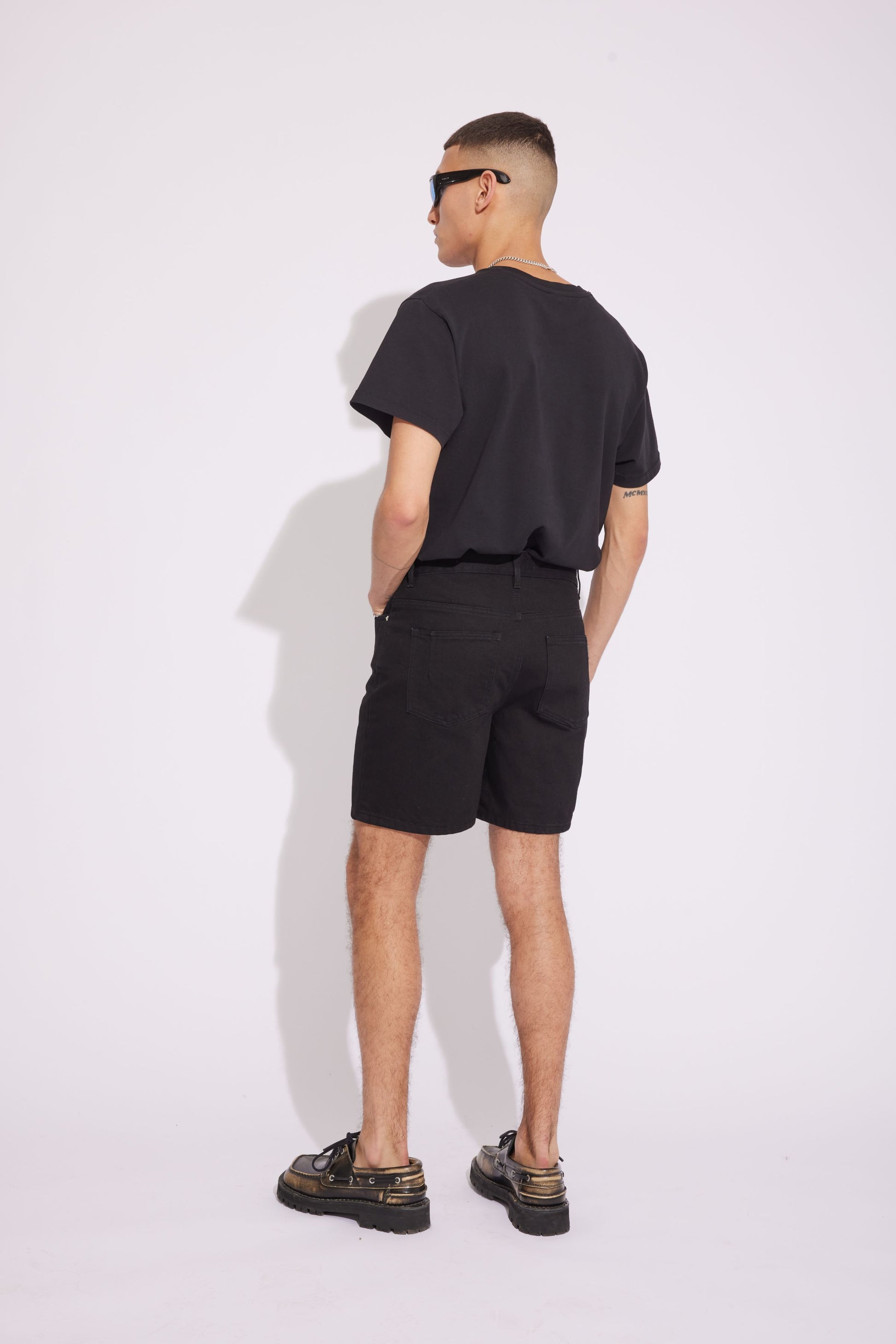 Won Hundred Men Bill Shorts Shorts Rinse Black