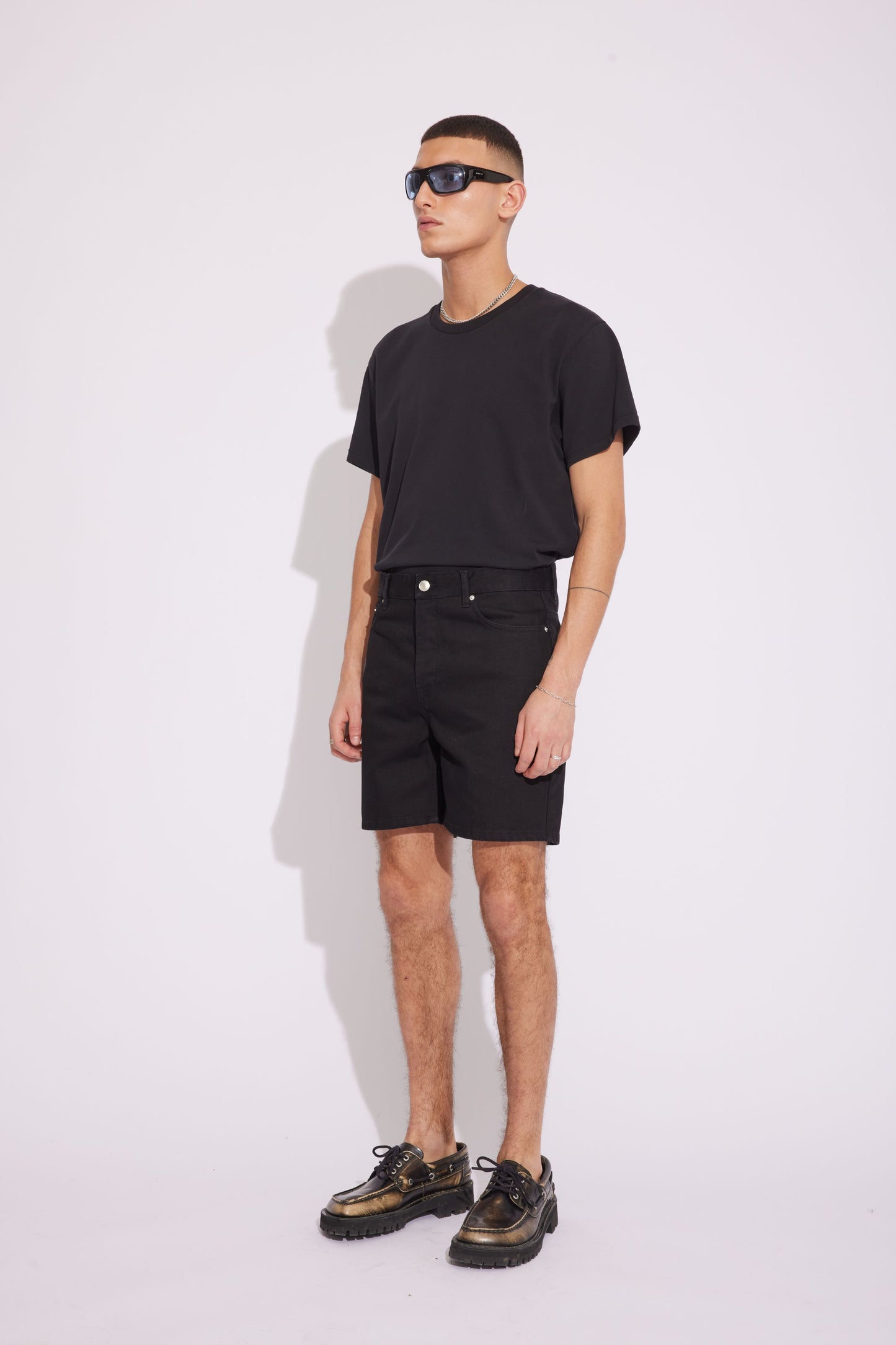 Won Hundred Men Bill Shorts Shorts Rinse Black