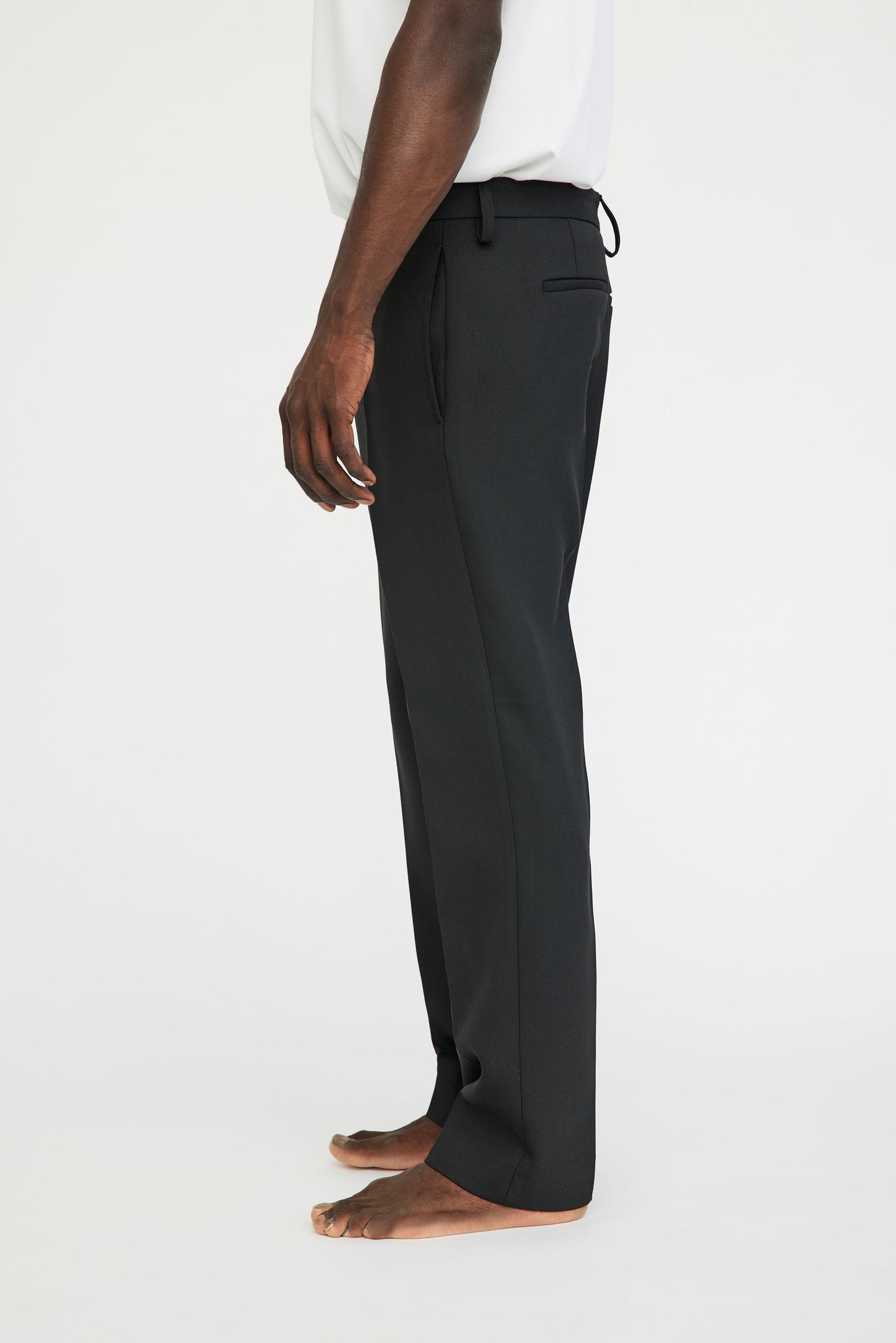 Won Hundred Men Bill Suit Trousers Black