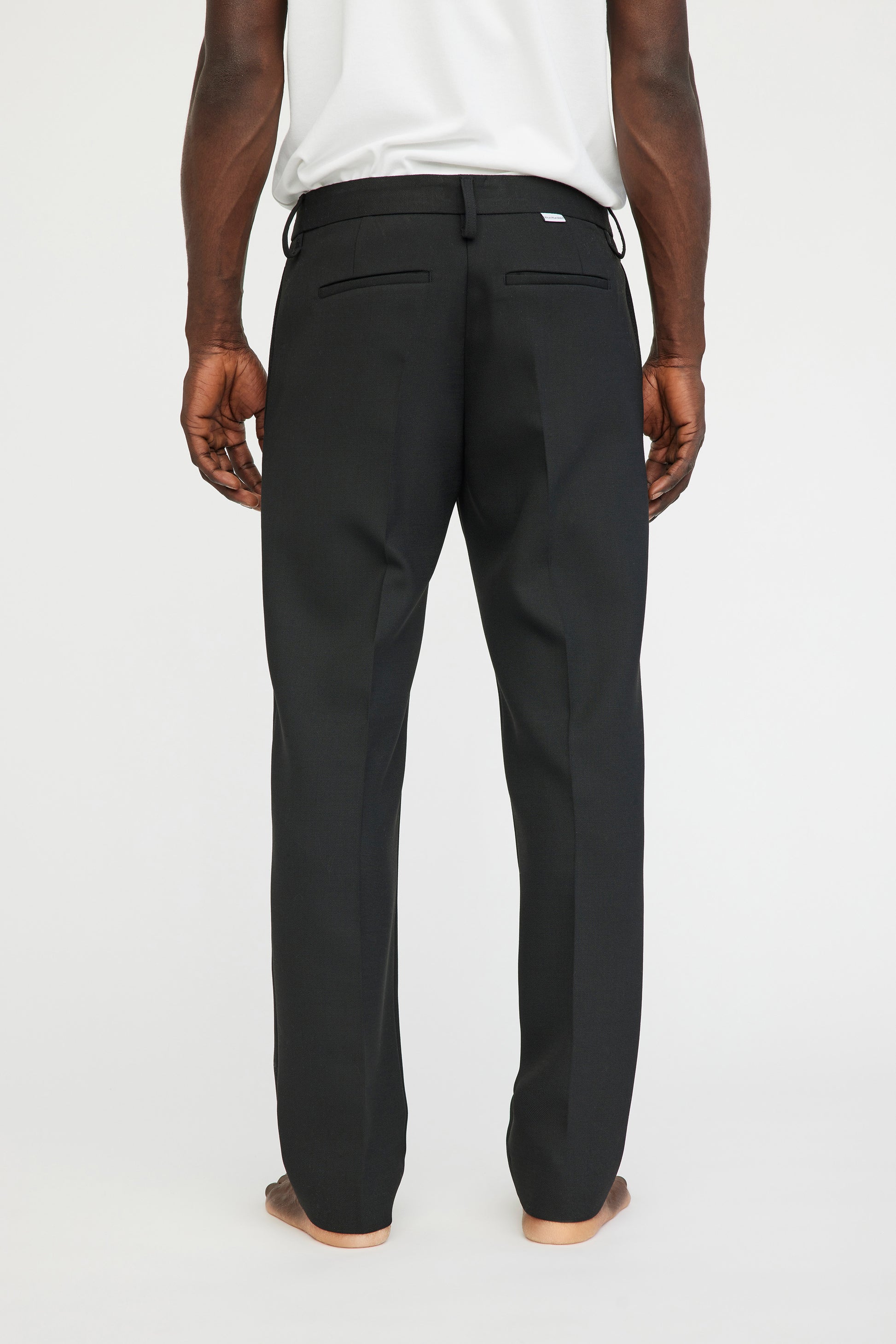 Won Hundred Men Bill Suit Trousers Black