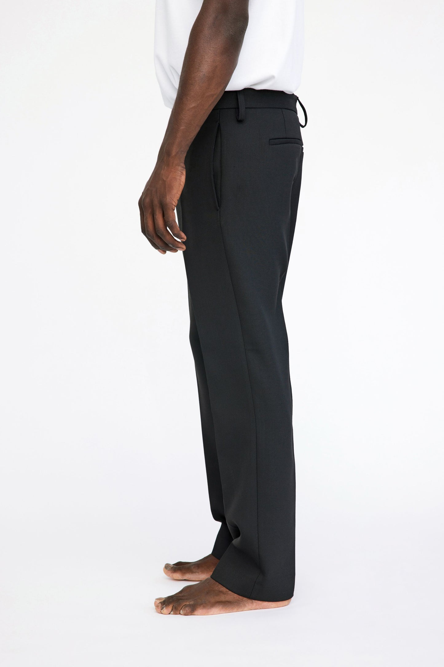 Won Hundred Men Bill Suit Trousers Trousers Black