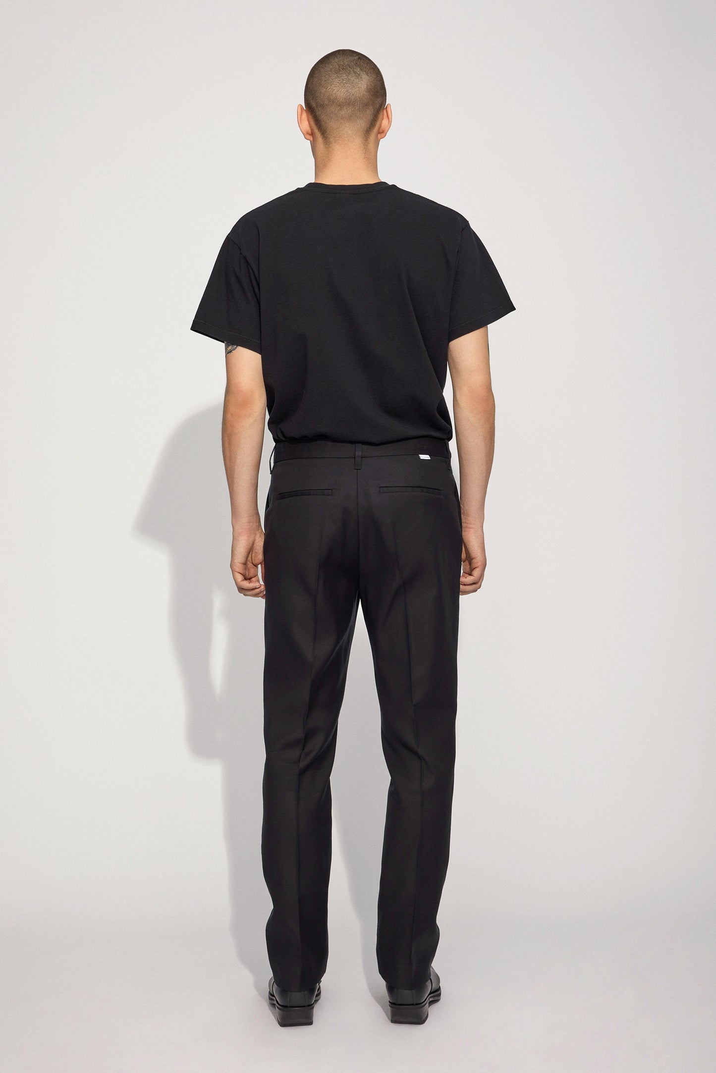 Won Hundred Men Bill Suit Trousers Trousers Black