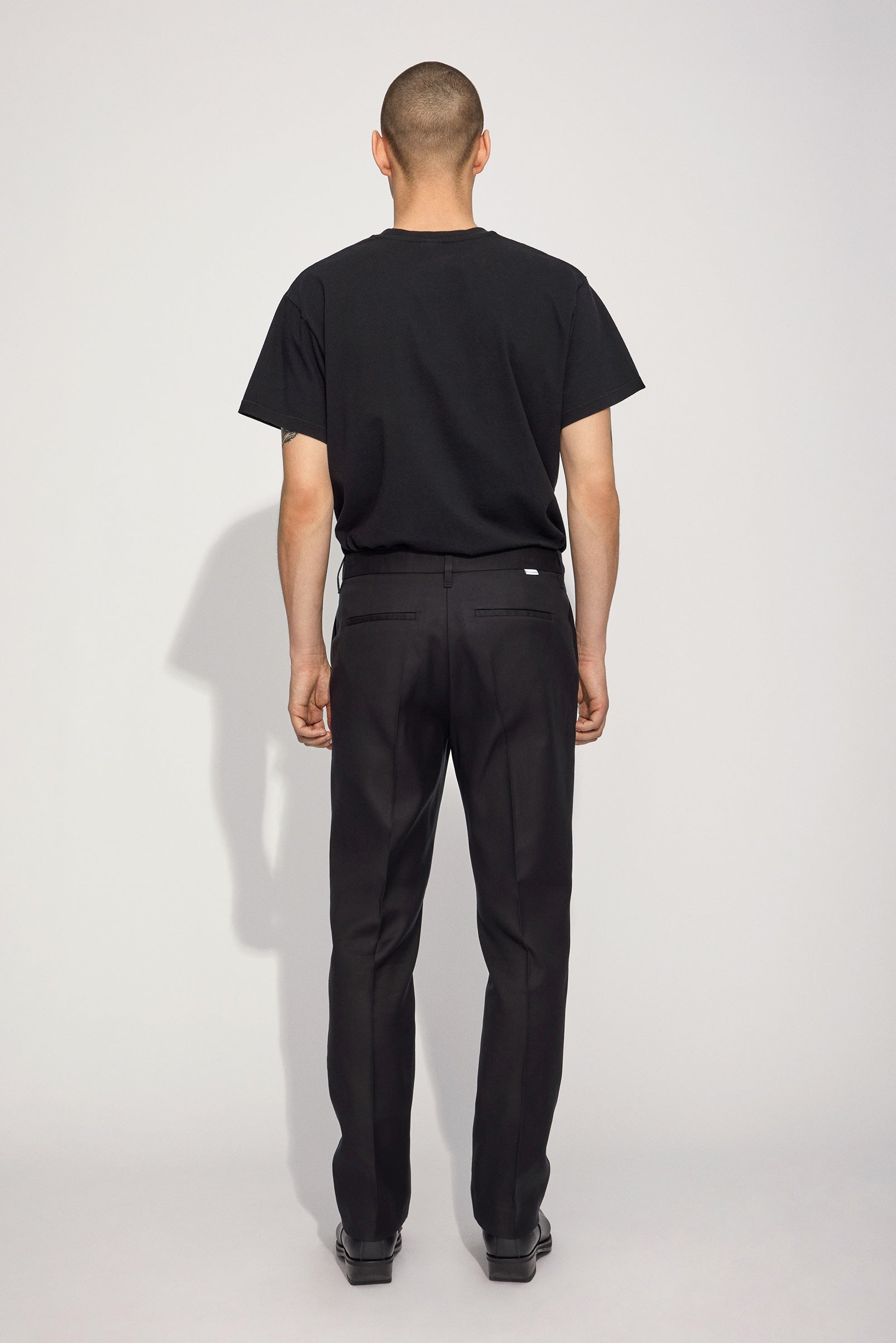 Won Hundred Men Bill Suit Trousers Trousers Black