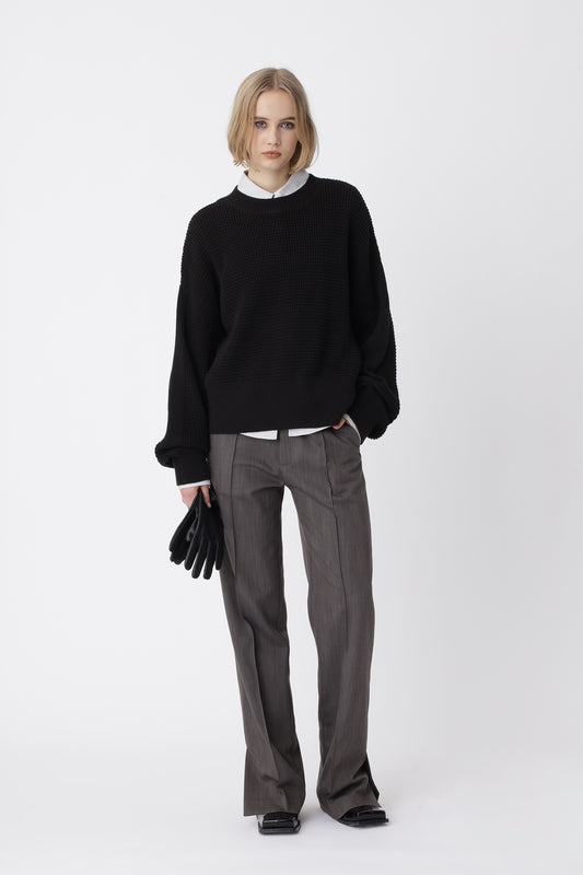 Won Hundred Women Blaire Knit Sweater Knitwear Black