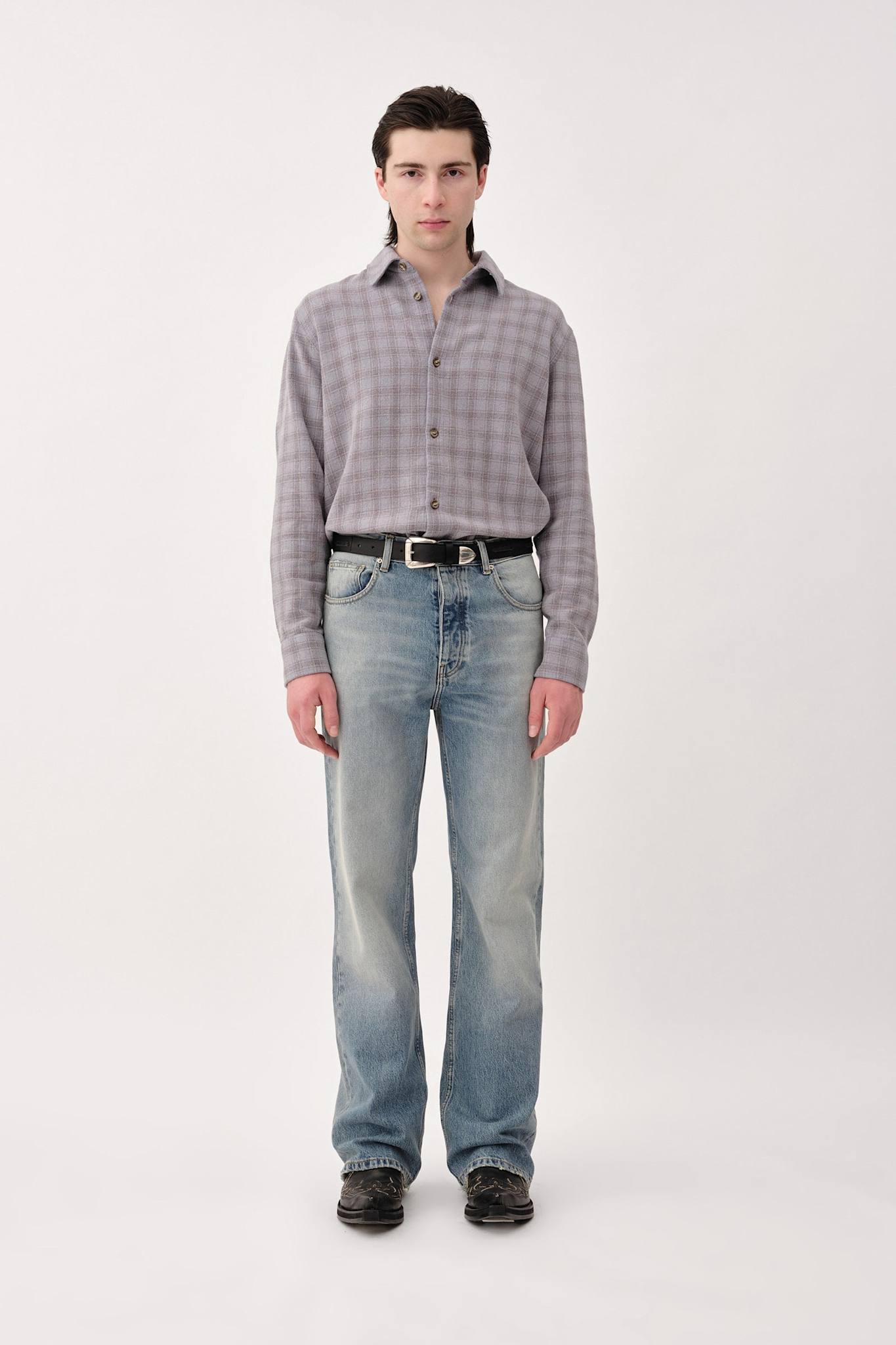 Won Hundred Men Blake NP Bleach Shirt Bleach