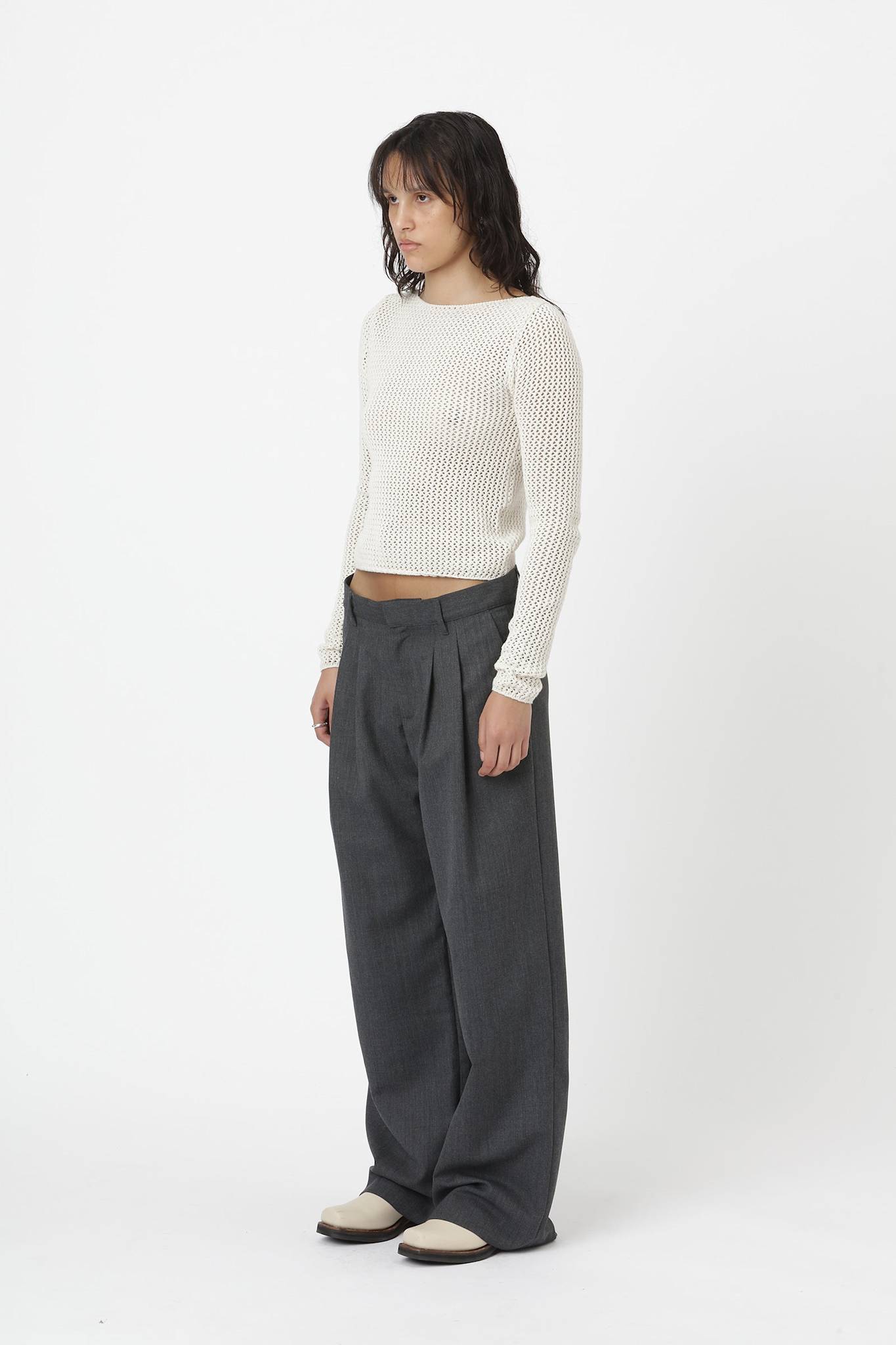 Won Hundred Women Camille Trousers Antrecite melange