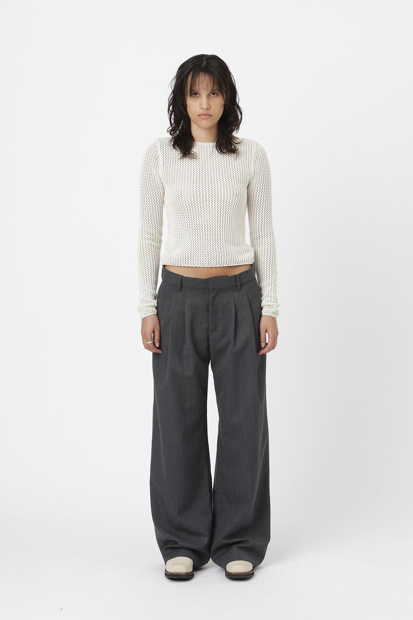 Won Hundred Women Camille Trousers Antrecite melange