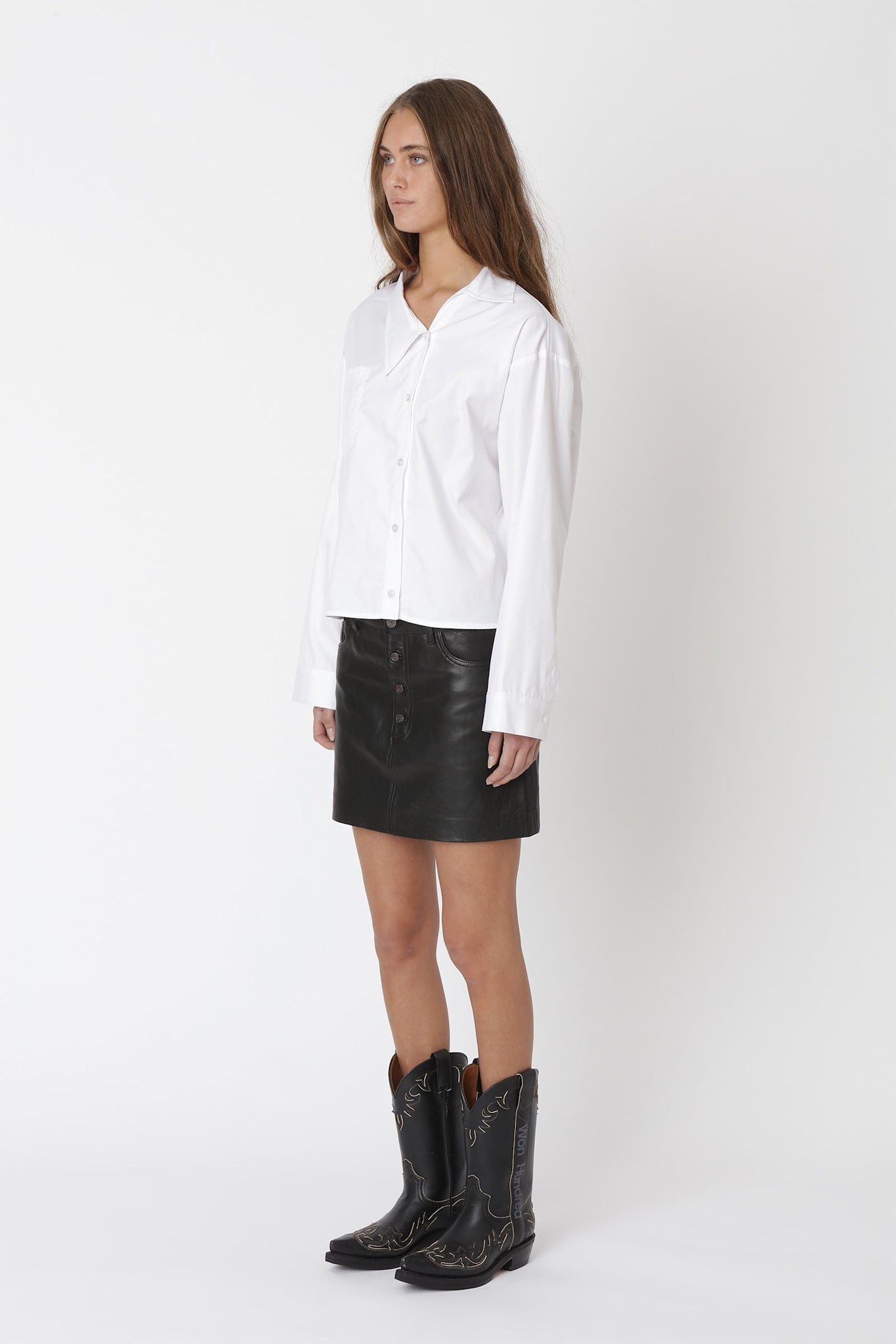 Won Hundred Women Ceri Shirt Shirt White