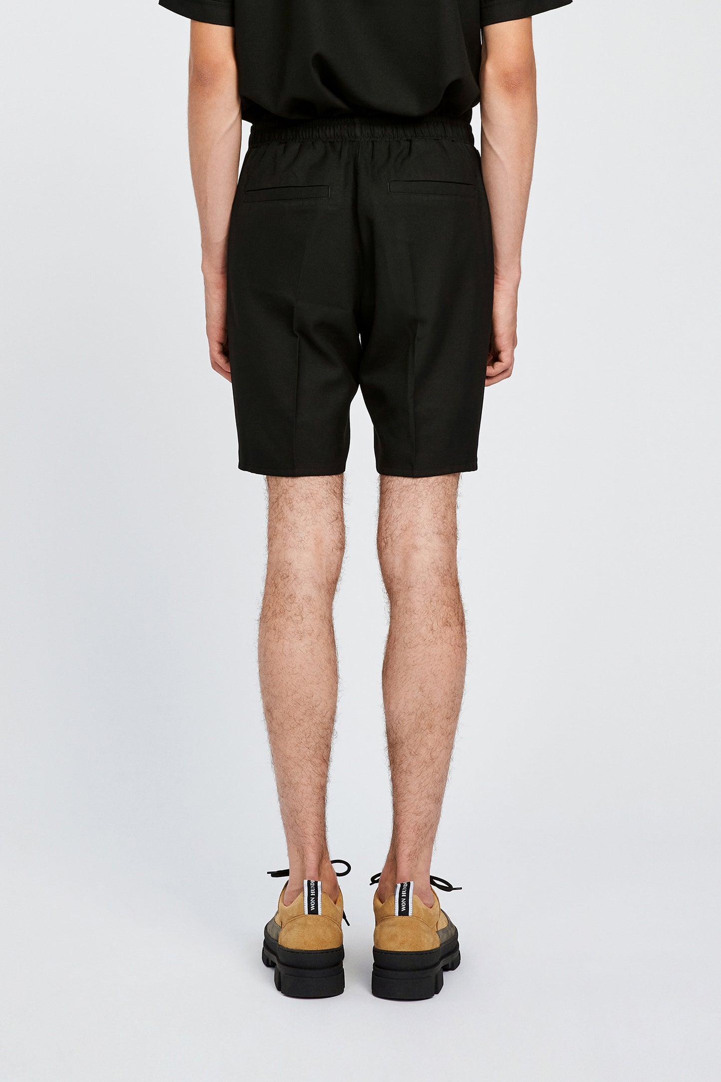 Won Hundred Men Chase Short Shorts Black