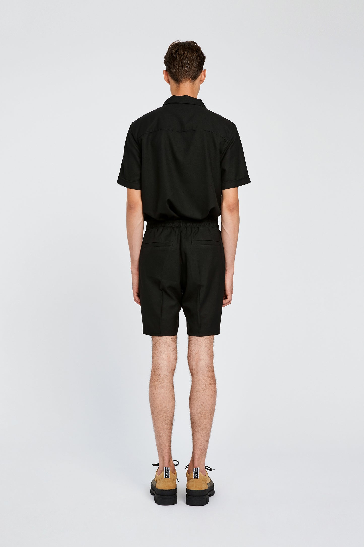 Won Hundred Men Chase Short Shorts Black