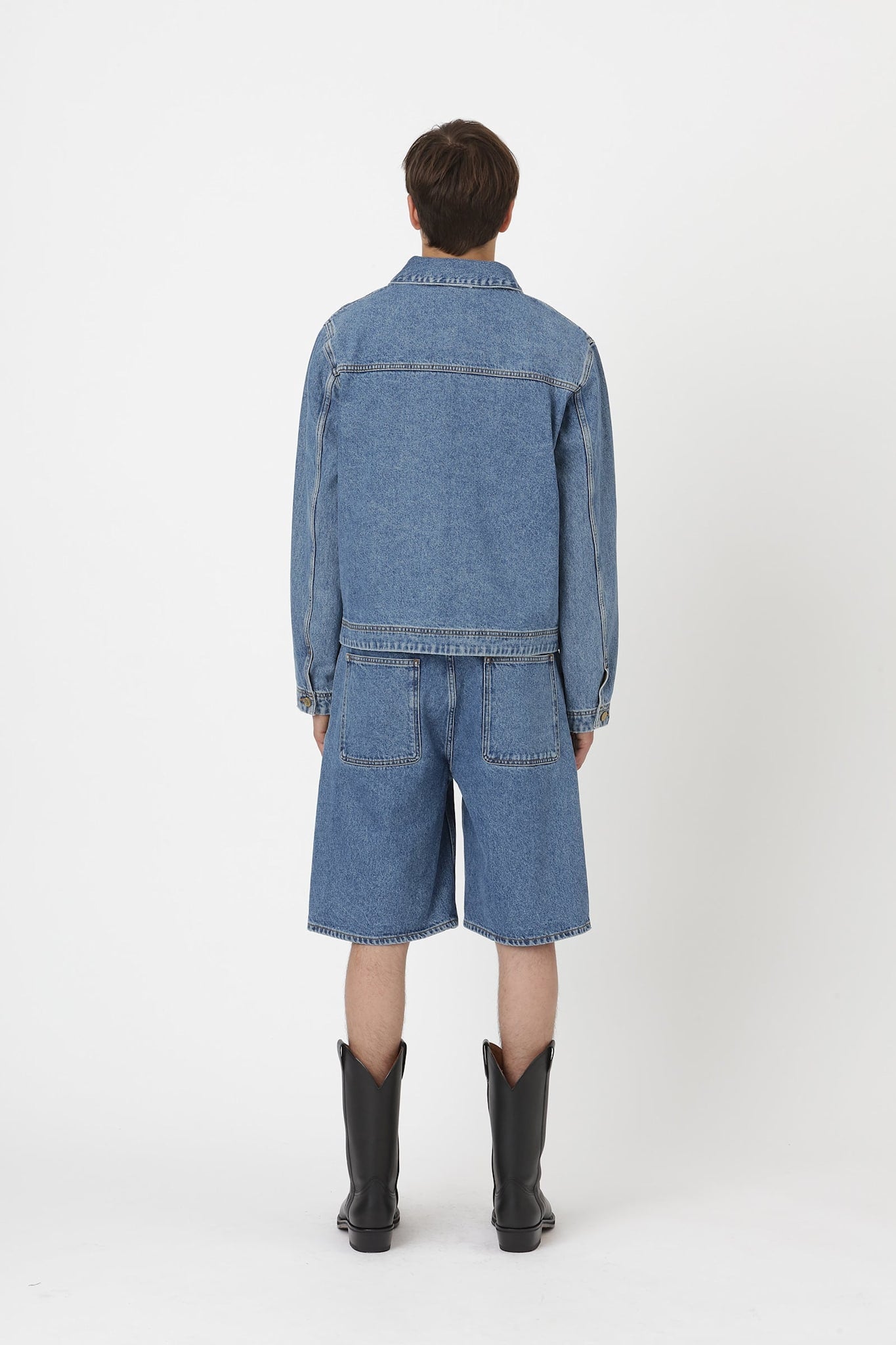 Won Hundred Men Clayton Denim Jacket Mable Blue