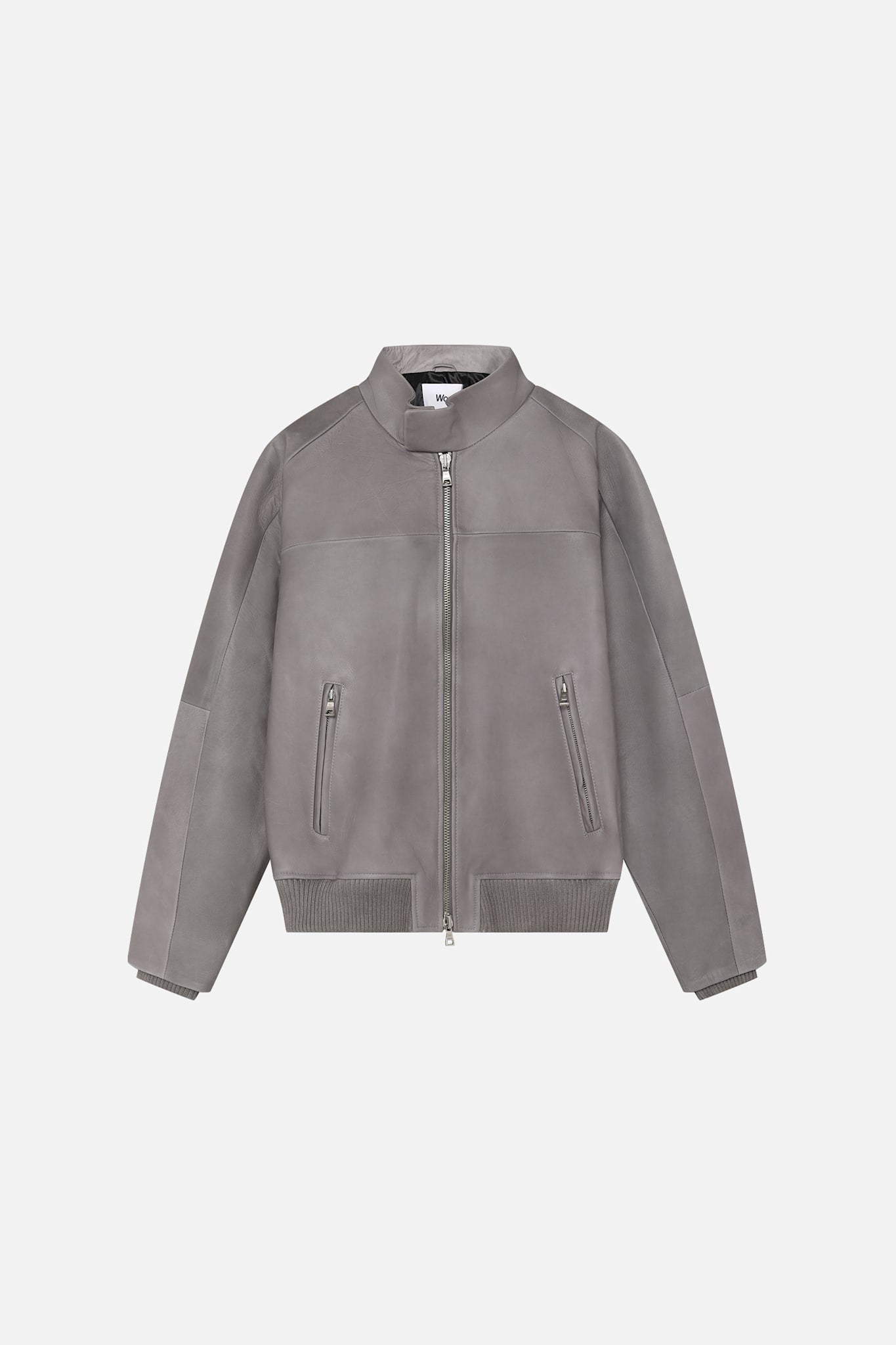 David Bomber Leather Jacket – Won Hundred Online Store
