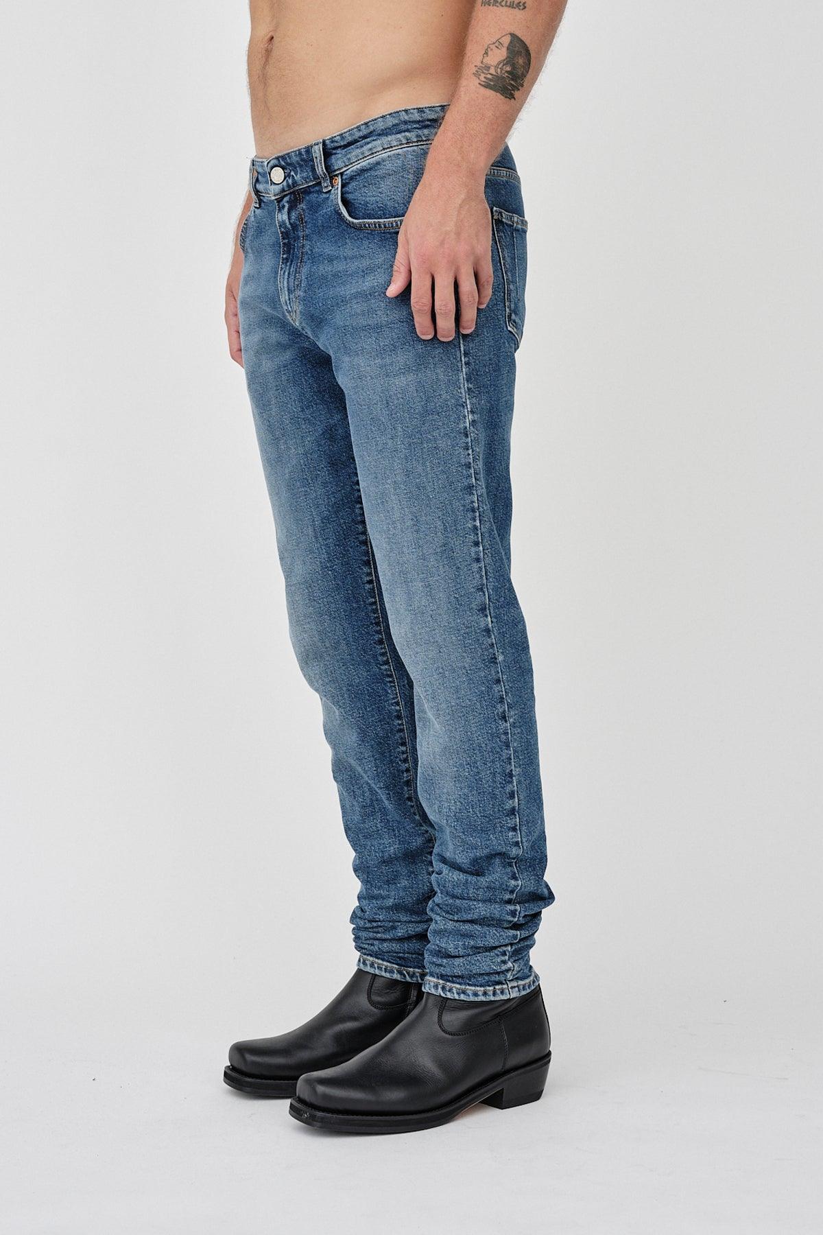 Won Hundred Men Dean B 5-Pockets True Blue Six