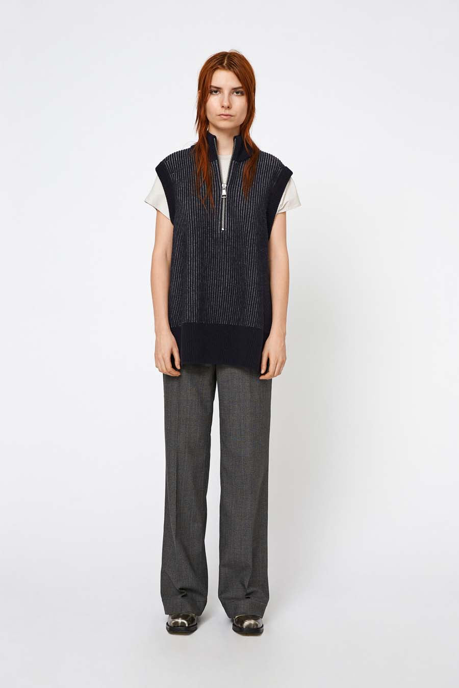 Won Hundred Women Delaney vest Knitwear Dark Sapphire