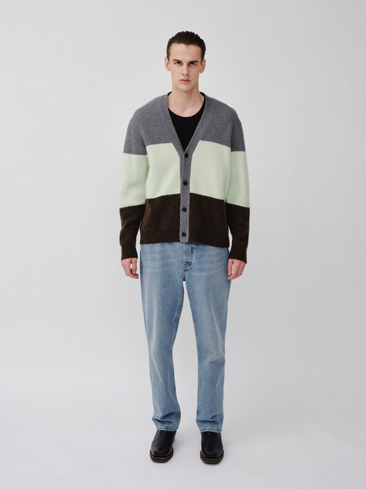 Won Hundred Unisex Edmonton Deadstock Knitwear Multi Colour Stripe