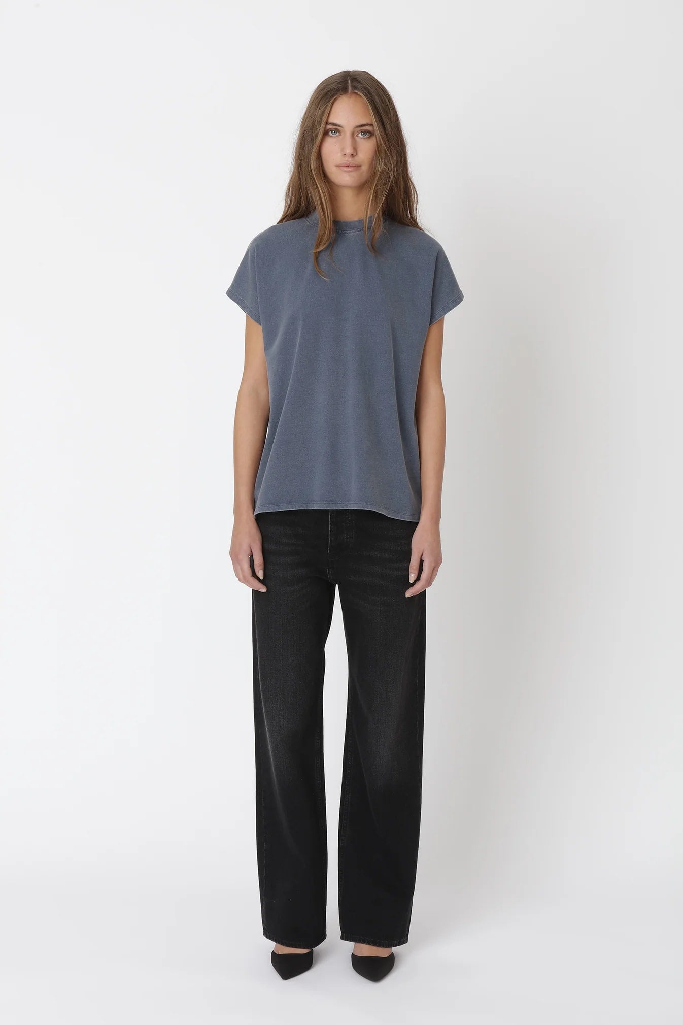 Emerson - Gewassen donkerdenim