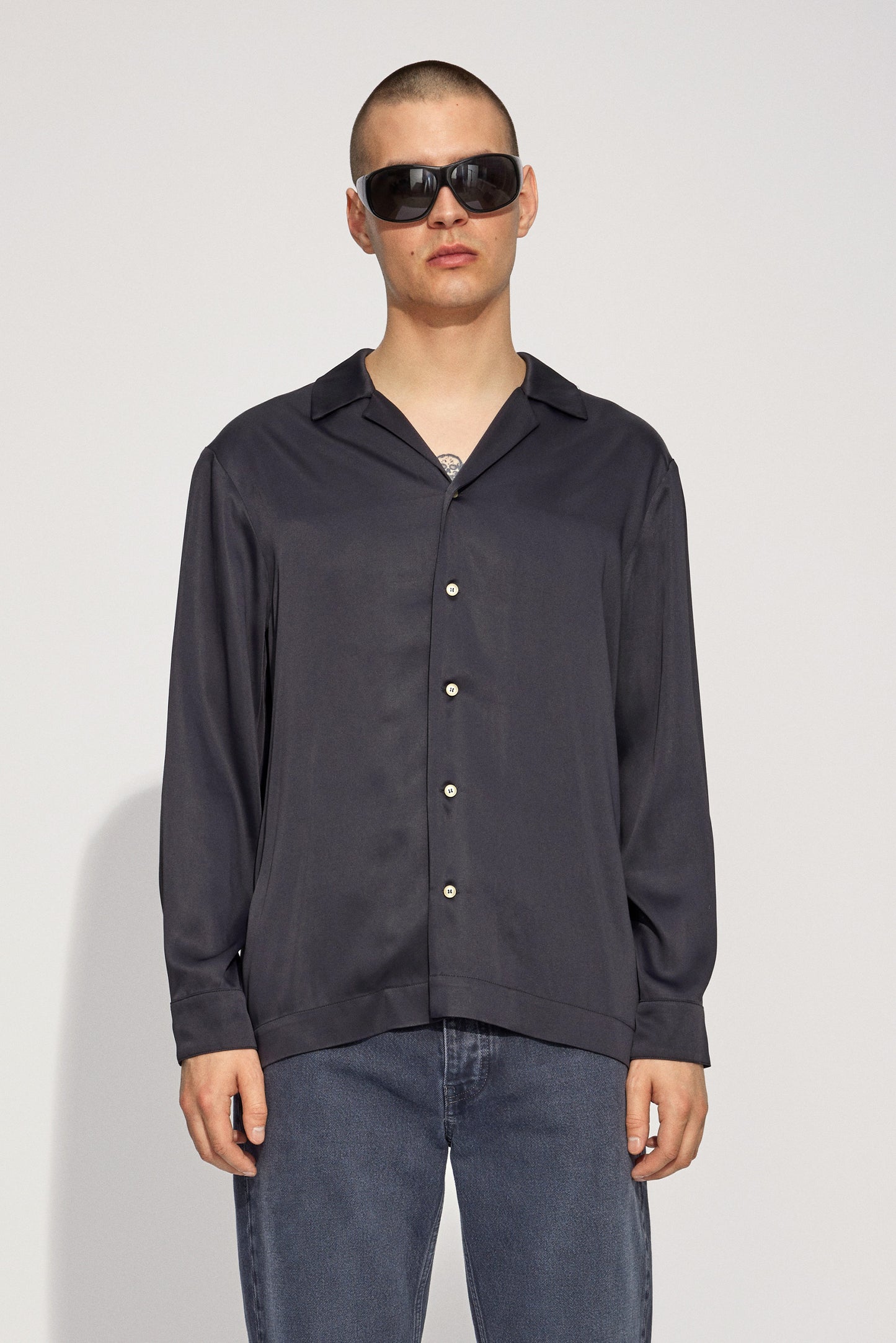 Won Hundred Men Enzo Shirt Shirt Black