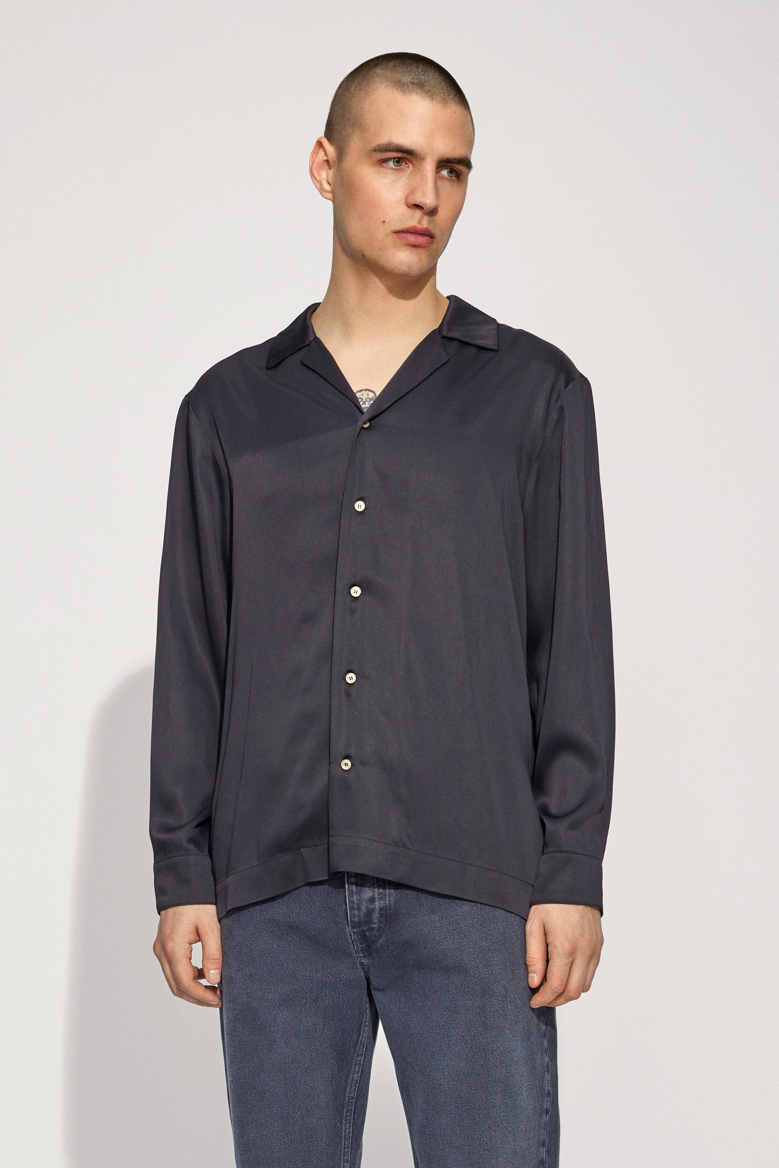 Won Hundred Men Enzo Shirt Shirt Black