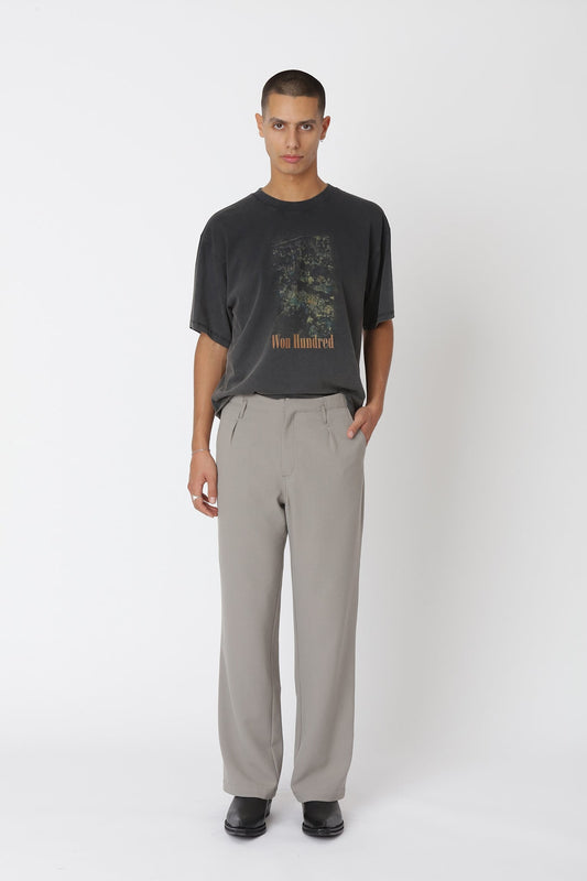 Won Hundred Men Ezrah Trousers Trousers Khaki