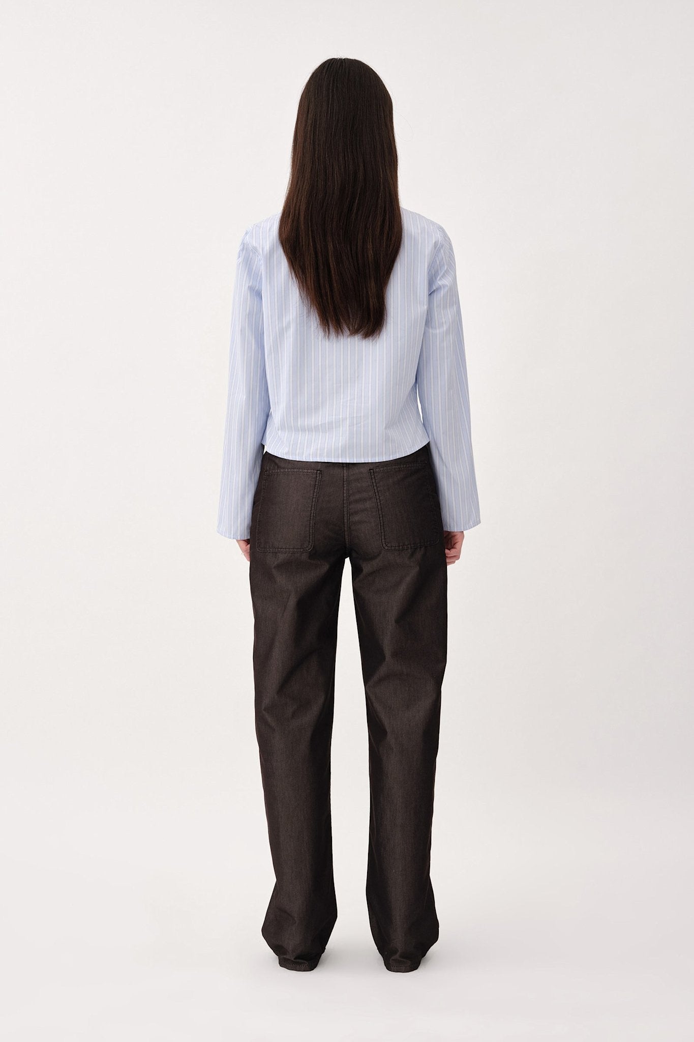 Won Hundred Women Fernanda Shirt Shirt Blue Stripe