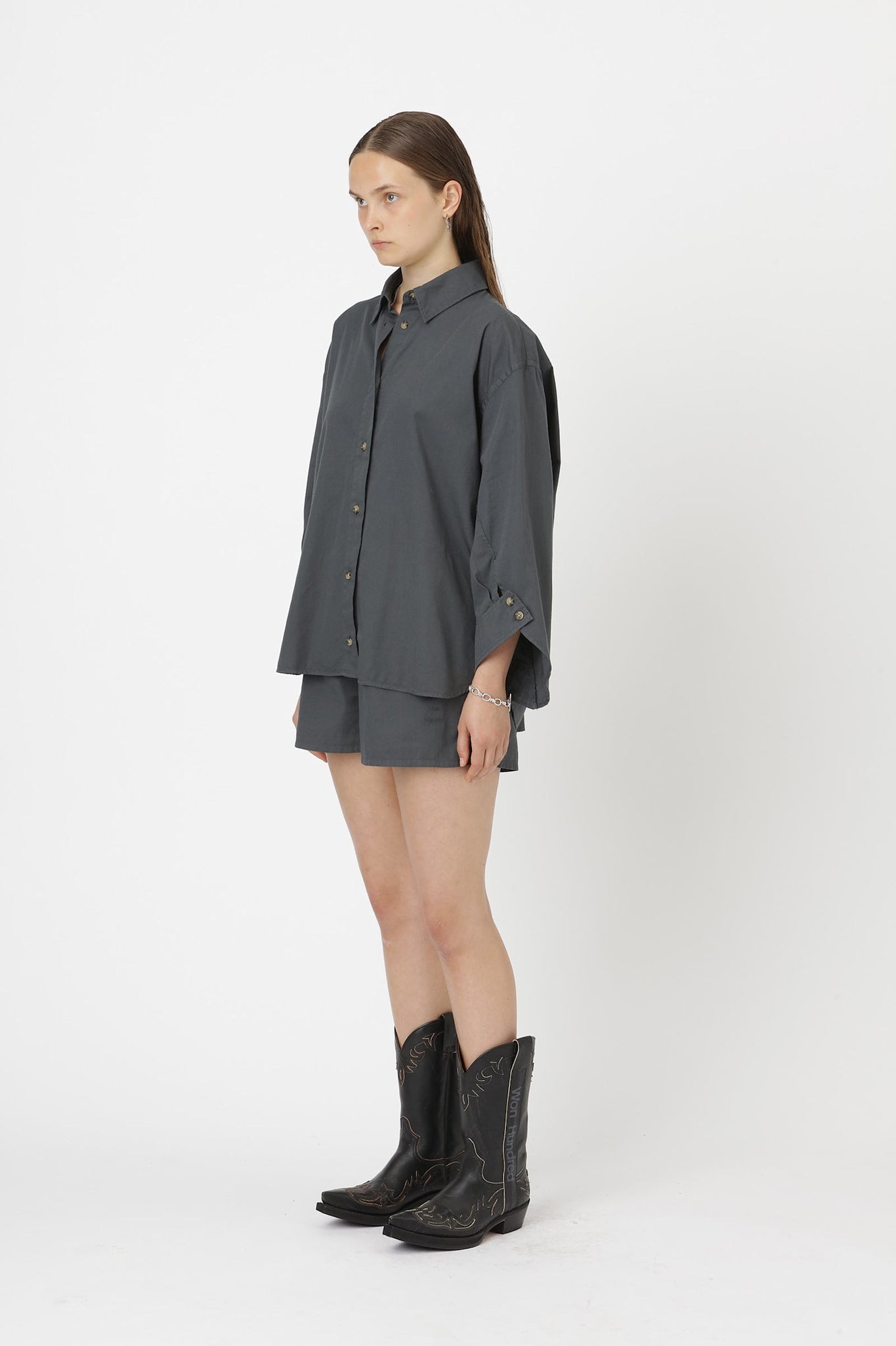 Won Hundred Women Filippa Shirt Shirt Ebony