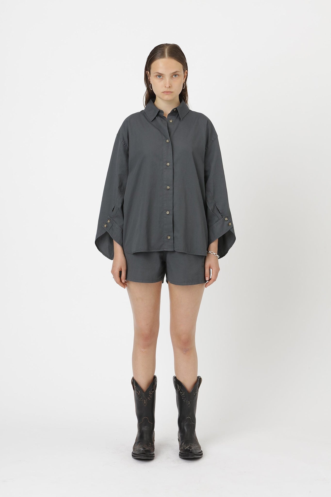 Won Hundred Women Filippa Shirt Shirt Ebony