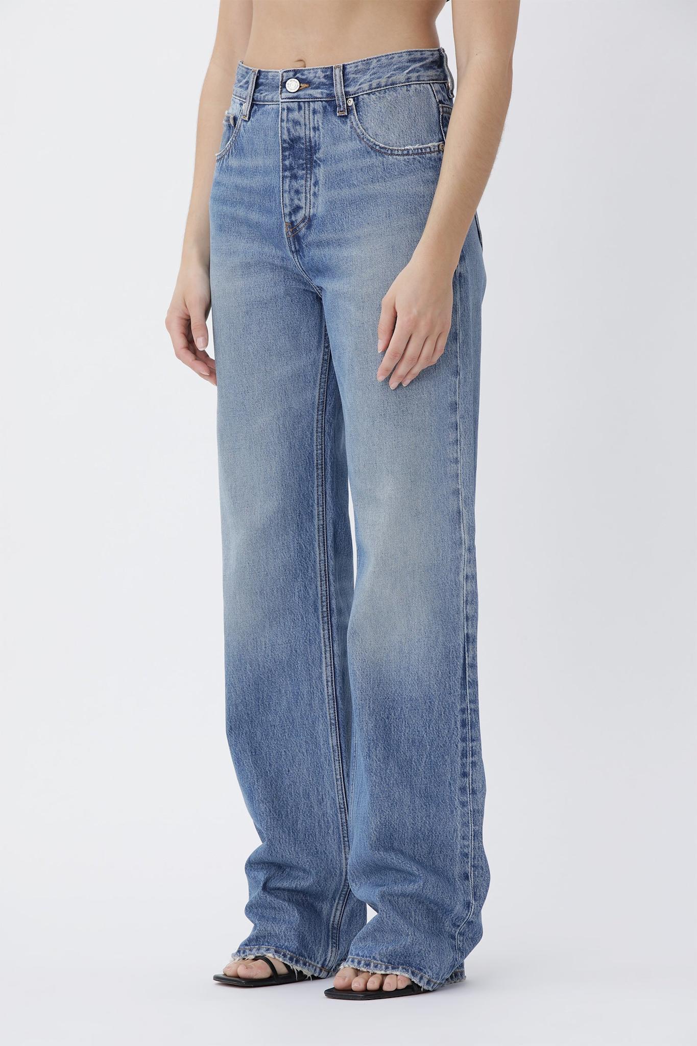 Won Hundred Unisex Genoa 80s Light Blue Jeans 5-Pockets 80s Light Blue