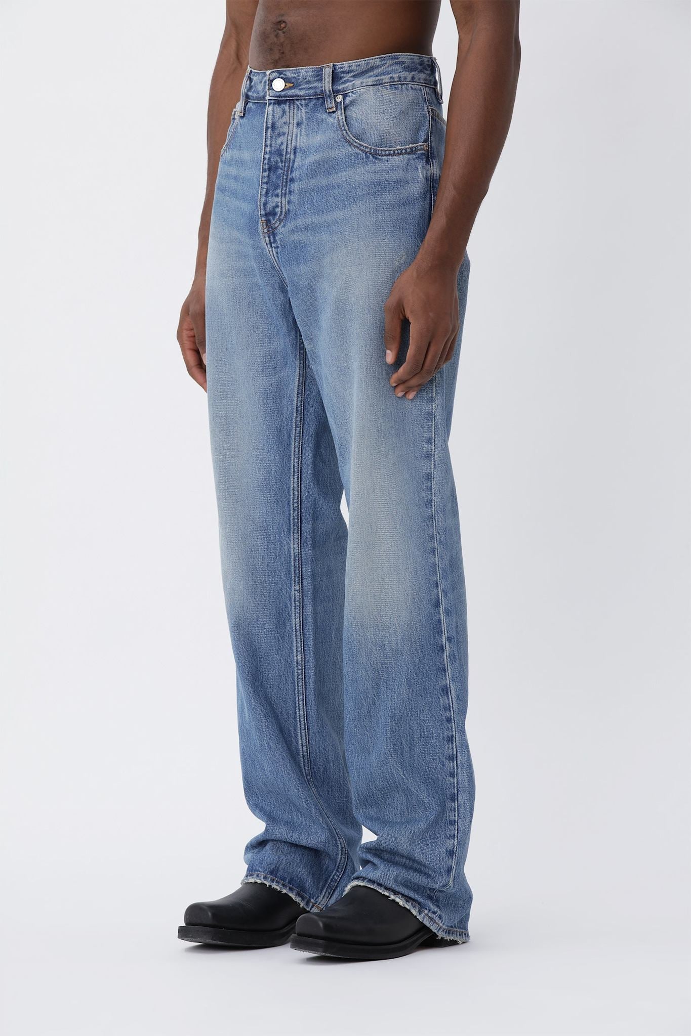 Won Hundred Unisex Genoa 80s Light Blue Jeans 5-Pockets 80s Light Blue