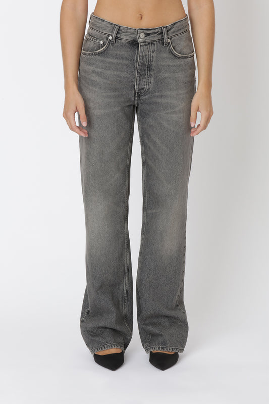 Won Hundred Unisex Genoa Tintet Grey 5-Pockets Tinted Grey