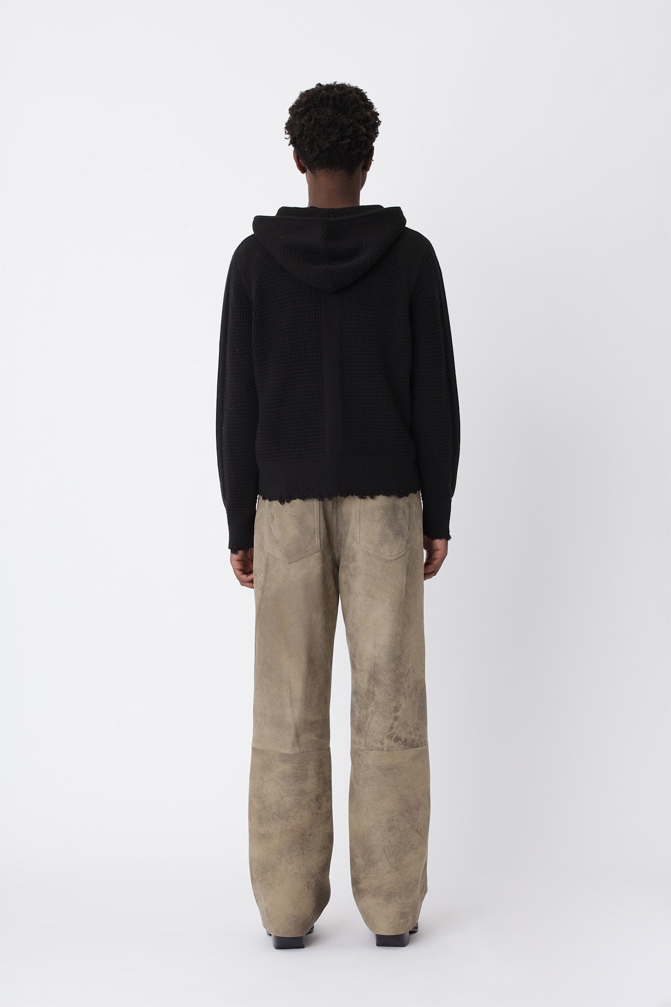 Glasgow Knit Hood M - Black